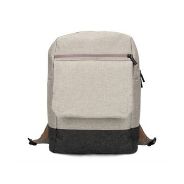 Zwei Laptoptasche beige (1-tlg)