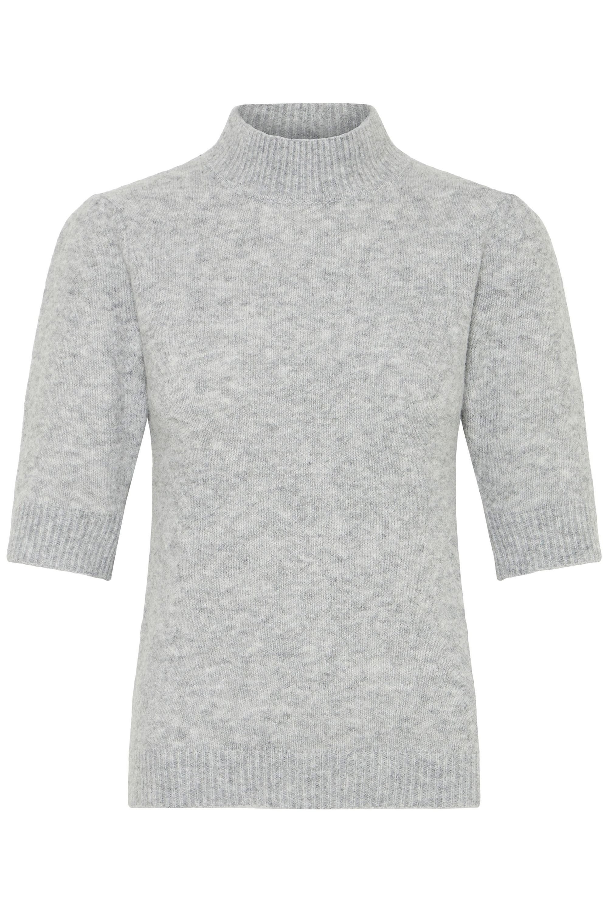 OXMO Strickpullover OXISIF Modischer Kurzarm-Pullover günstig online kaufen