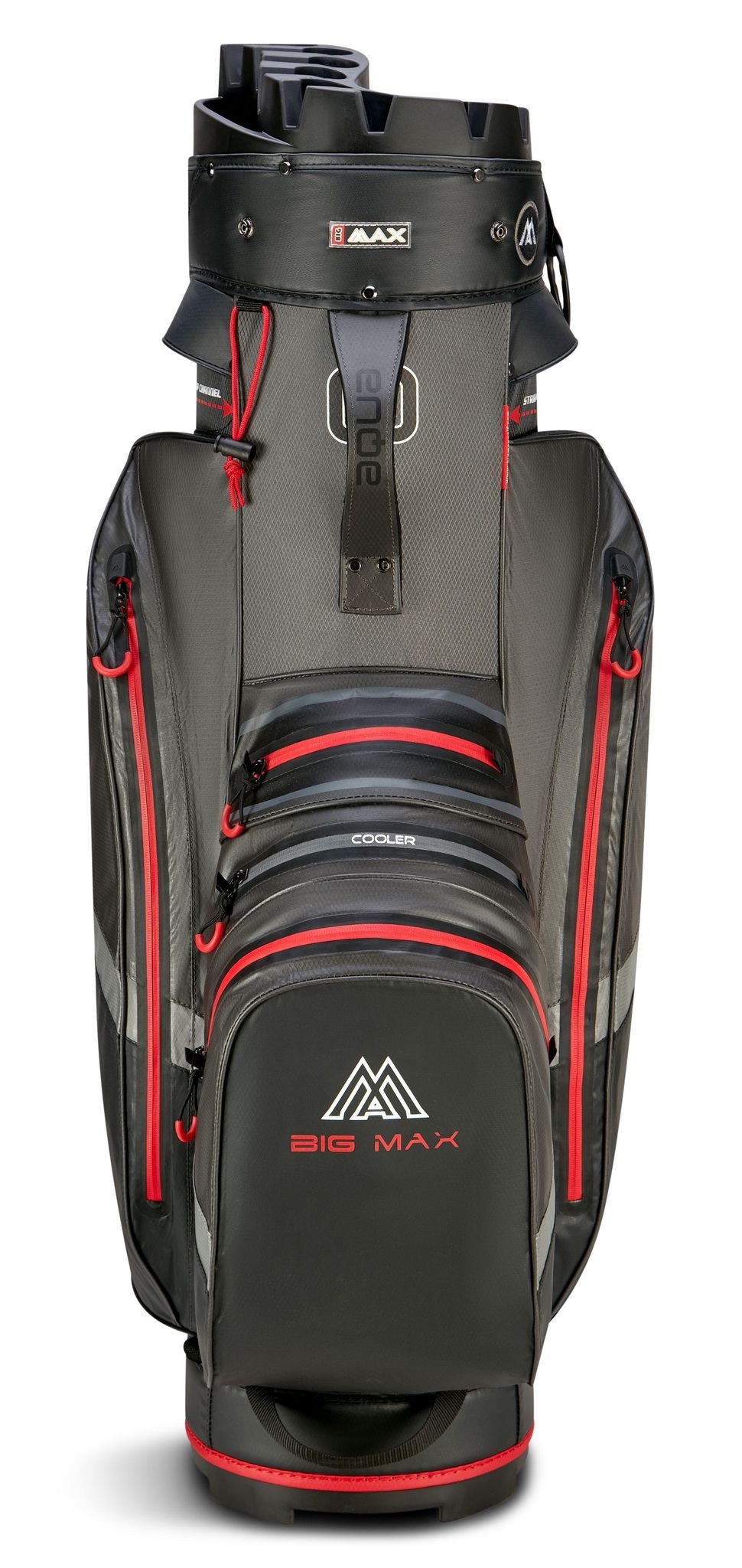 BIG MAX Sporttasche Aqua Silencio 4 Cartbag wasserdichte Golftasche, 100% wasserdichtes Material und verschweißte Reißverschlüsse