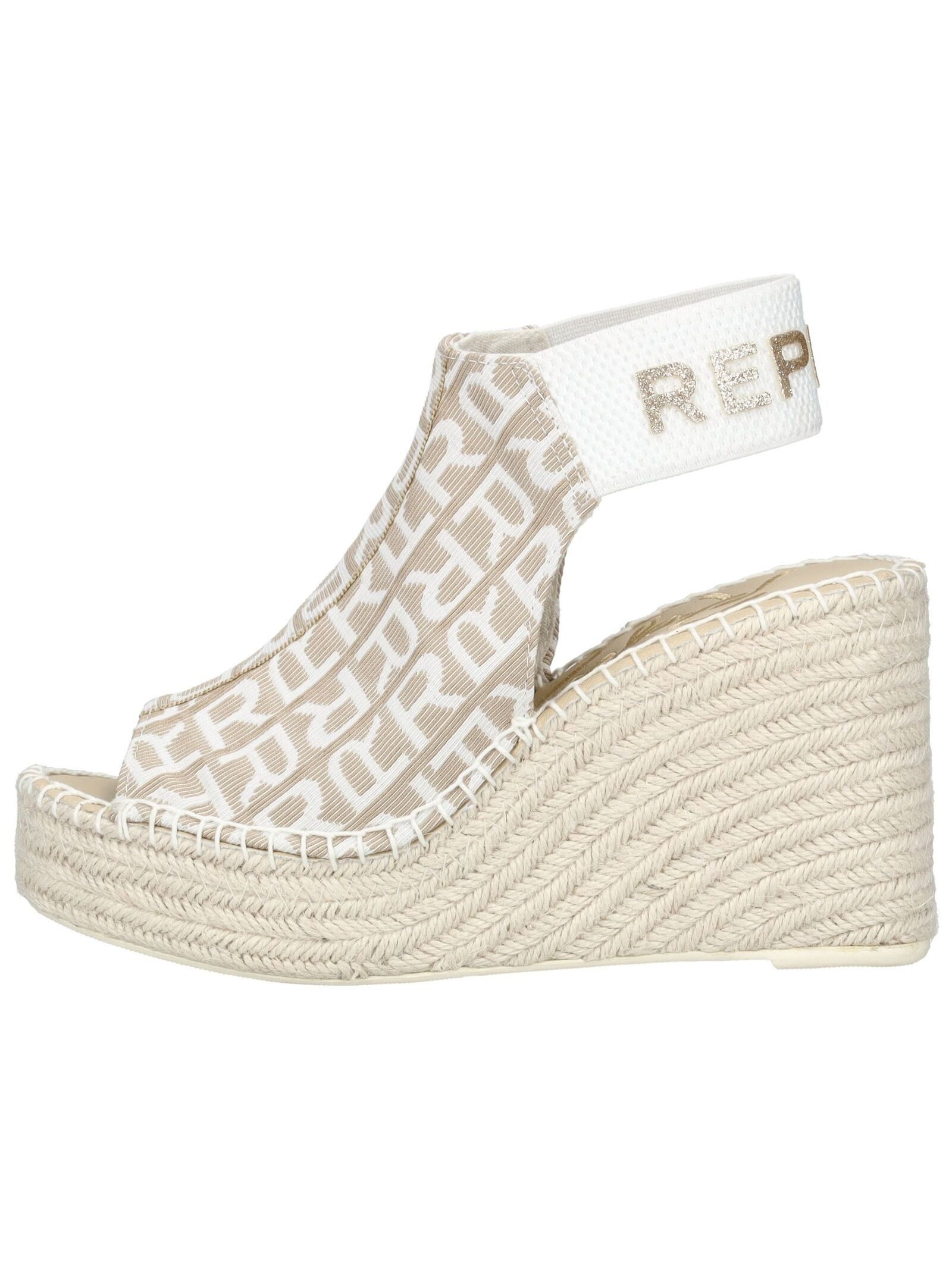 Replay Sandalen Textil Keilsandalette günstig online kaufen