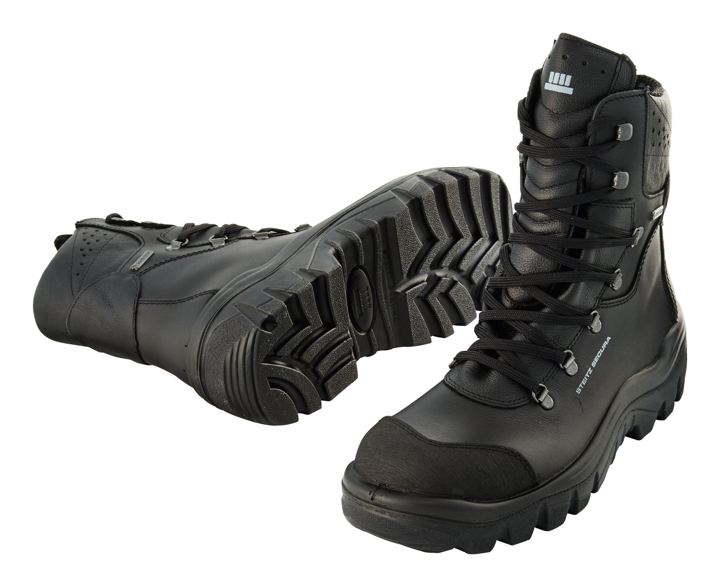 Steitz Secura Чоботи Sicherheitsschnürstiefel StavangerBau GoreII, S3SRC CI HRO, XB