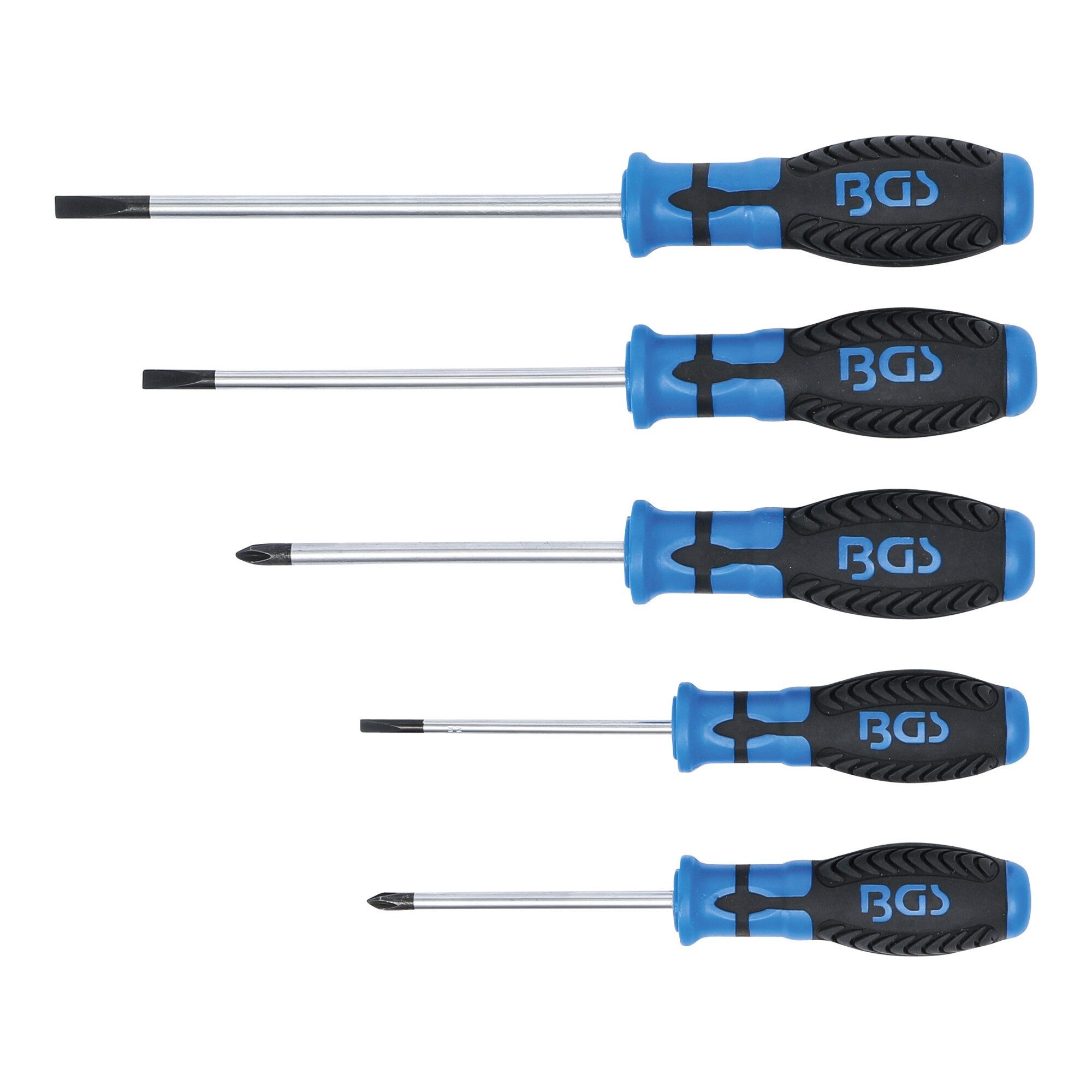 BGS technic Schraubendreher BGS Schraubendreher-Satz 5 teilig