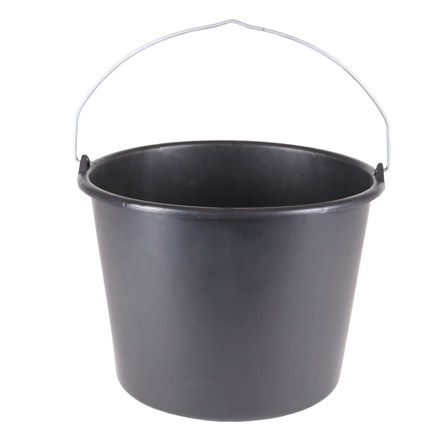 Home4Living Baueimer Eimer Mörteleimer 12L Futtereimer Schwarz Eimerset Putzeimer, (5-tlg), Mörteleimer, Futtereimer