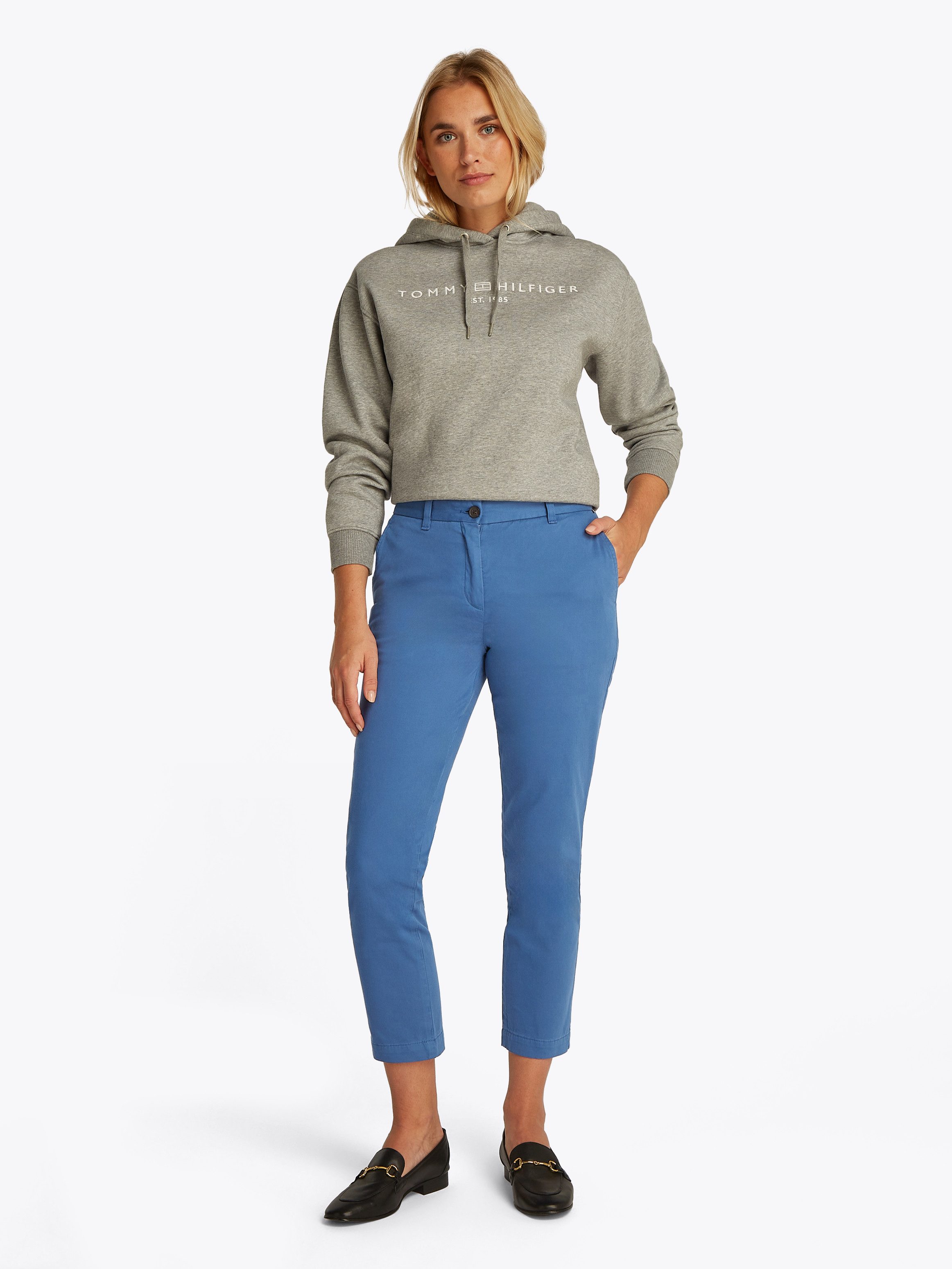 Tommy Hilfiger Chinohose CO STRETCH GMD SLIM CHINO mit Stretchanteil