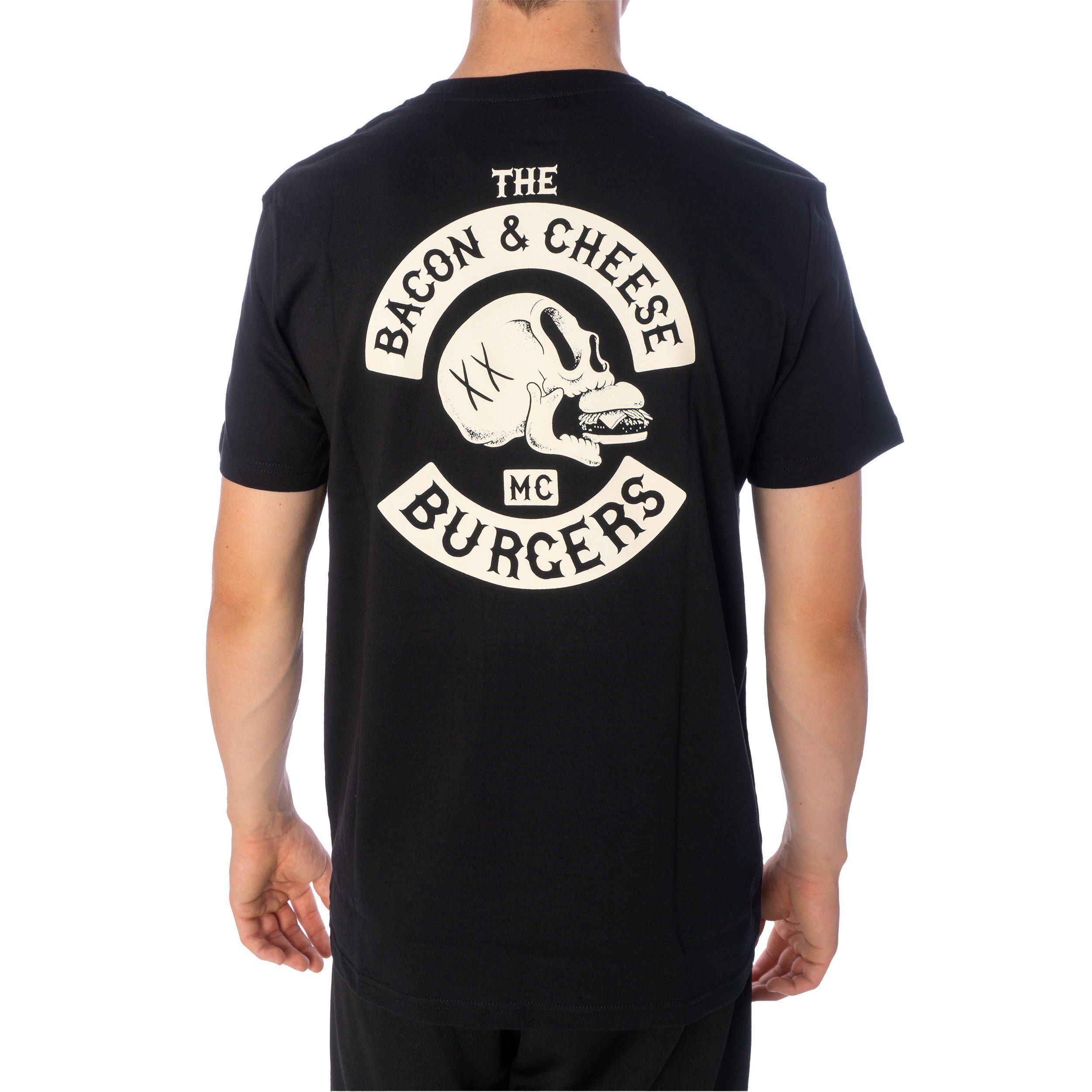 The T-Shirt (1-tlg) BCB Dudes schwarz Dudes Herren Shirt T-Shirt The