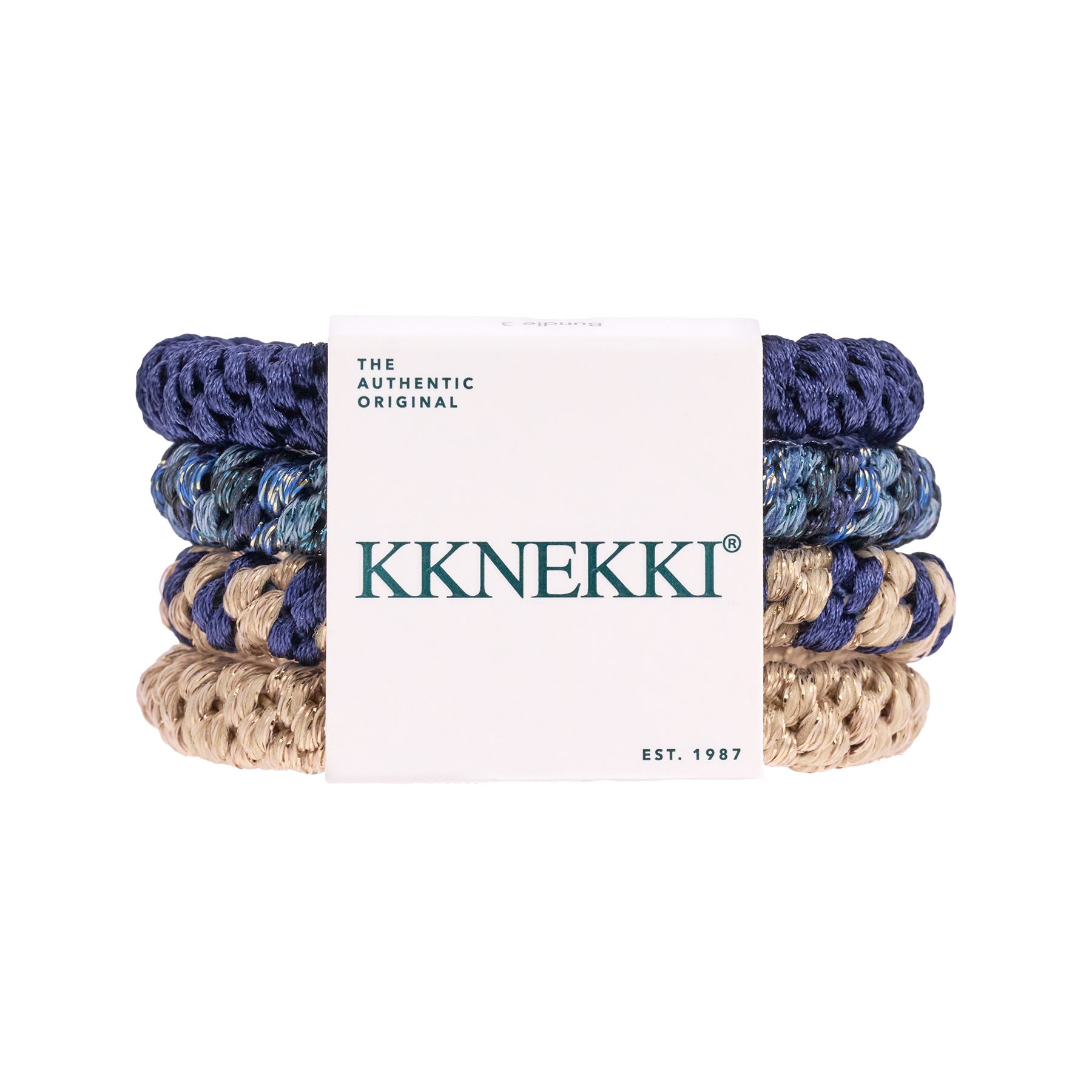 KKNEKKI Haargummi Original Hair Ties - 4er Bundle