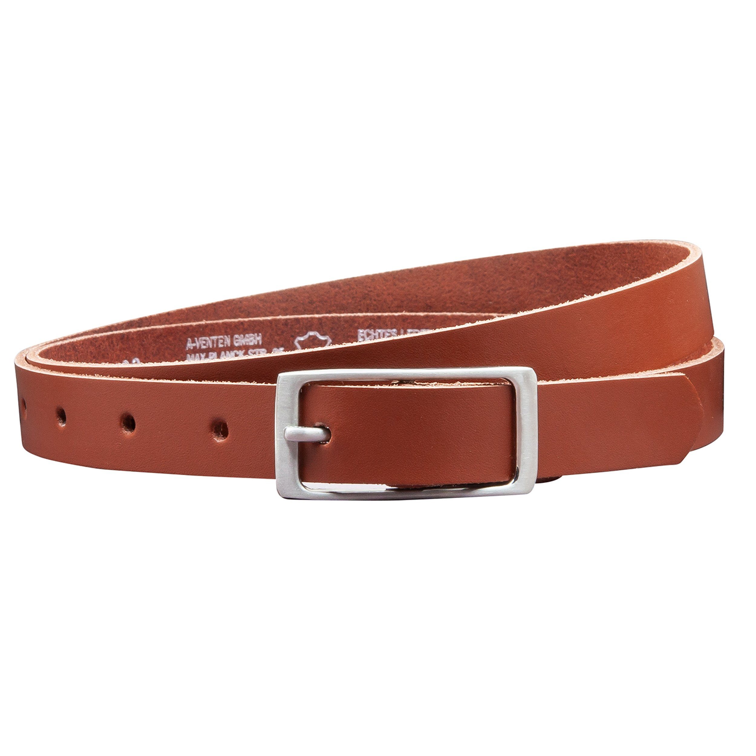 COLOGNEBELT Ledergürtel OM11-SL-Cognac MADE IN GERMANY, Cognac Kürzbar, 100 günstig online kaufen