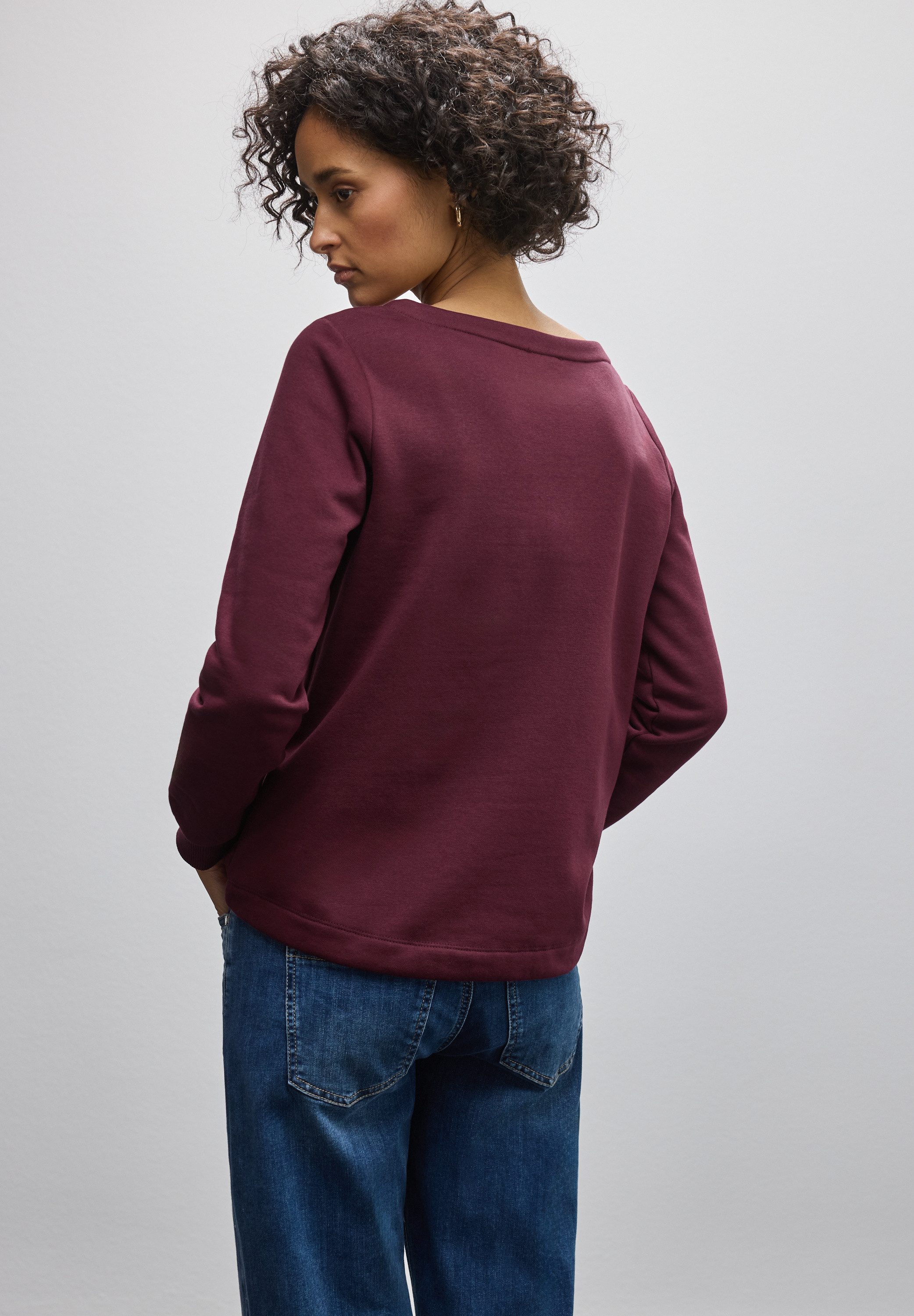 STREET ONE Sweatshirt im soften Baumwoll-Mix