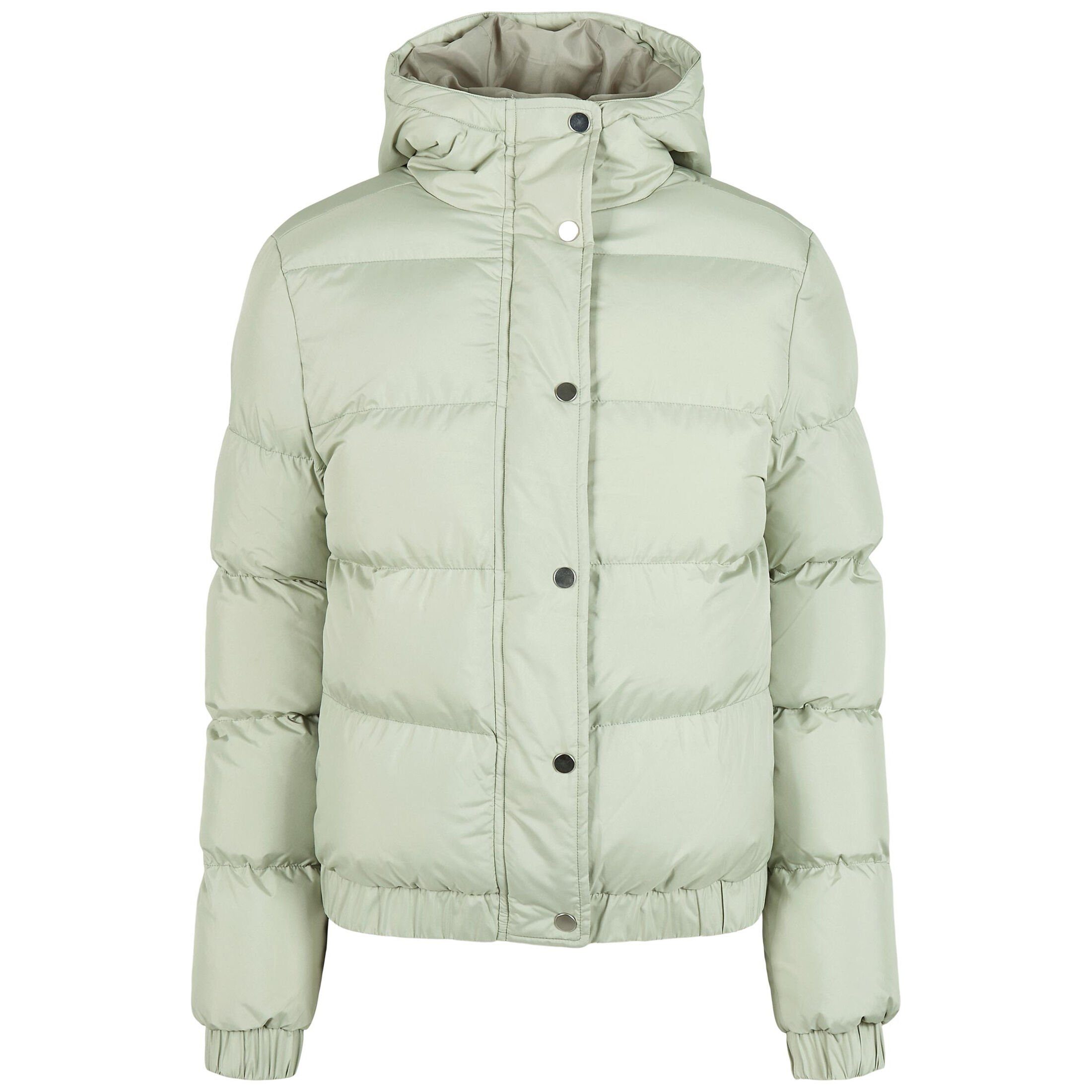 grün Damen URBAN Puffer Jacket (1-St), Winterjacke Ladies CLASSICS Hooded