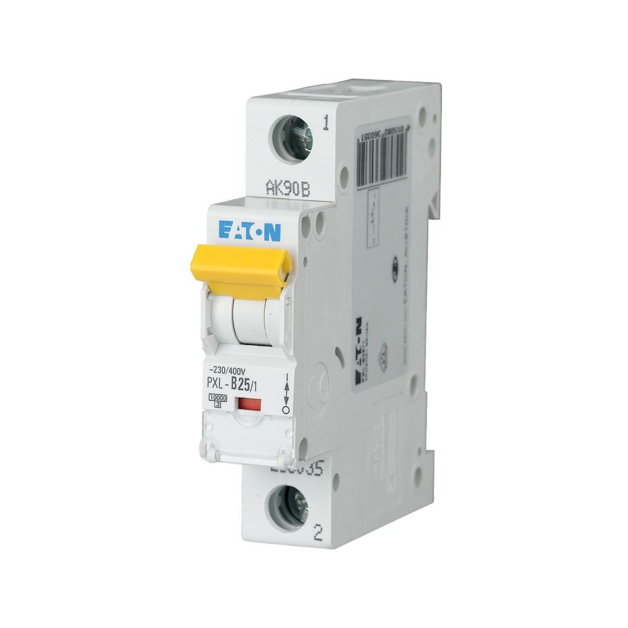 EATON Schalter Eaton LS-Schalter m.Beschrift. C 25A, 1p PXL-C25/1