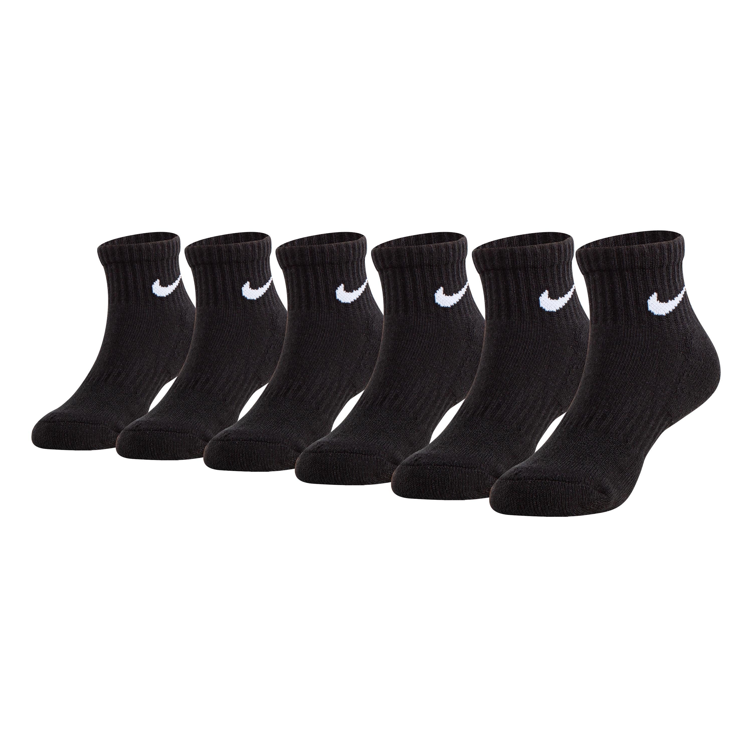 Nike Sportswear Socken NHB DF PERFORMANCE BSIC QUARTR (6-Paar) 6er Pack, für Schule, Freizeit und Sport, aus Baumwollmischung