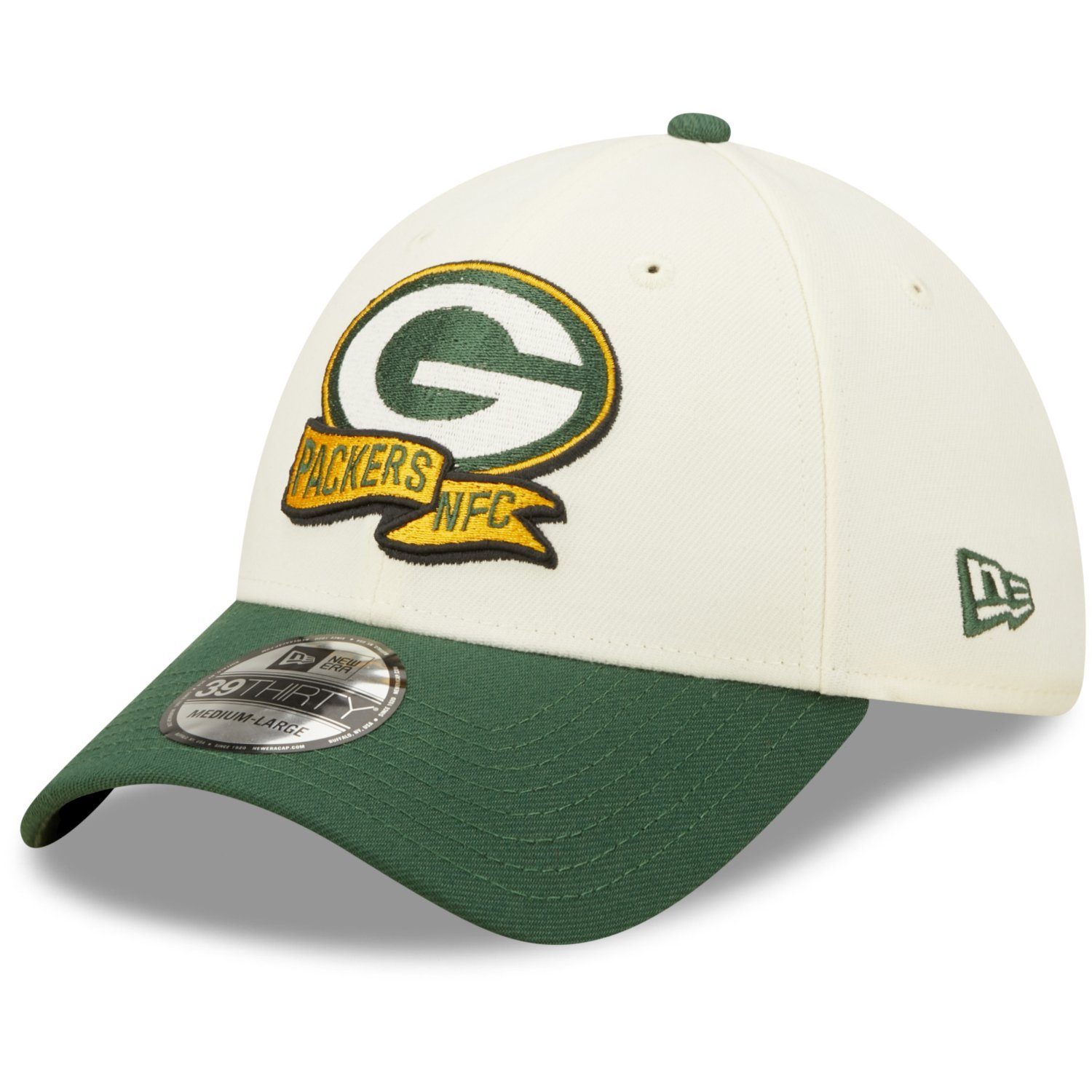 New Era Flex Cap 39Thirty SIDELINE 2022 Green Bay Packers | Baseball Caps