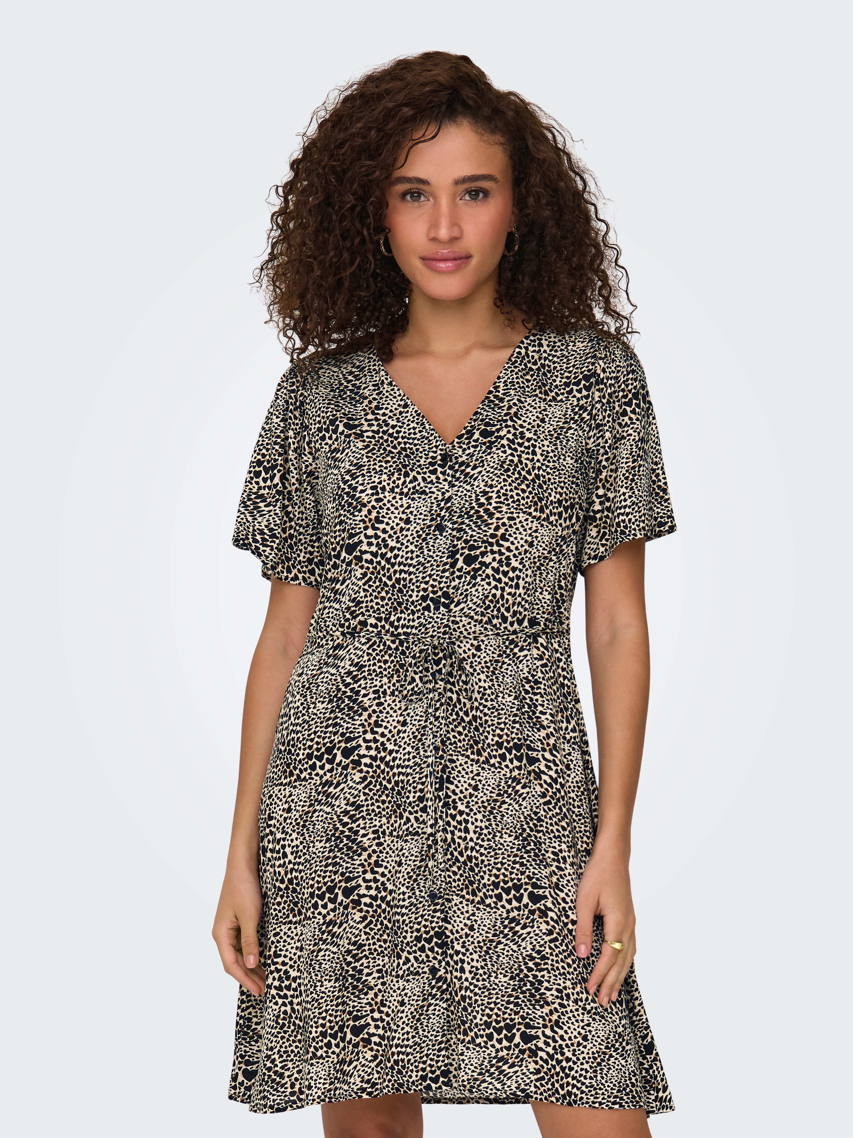 ONLY Minikleid ONLEVIDA S/S SHORT DRESS günstig online kaufen