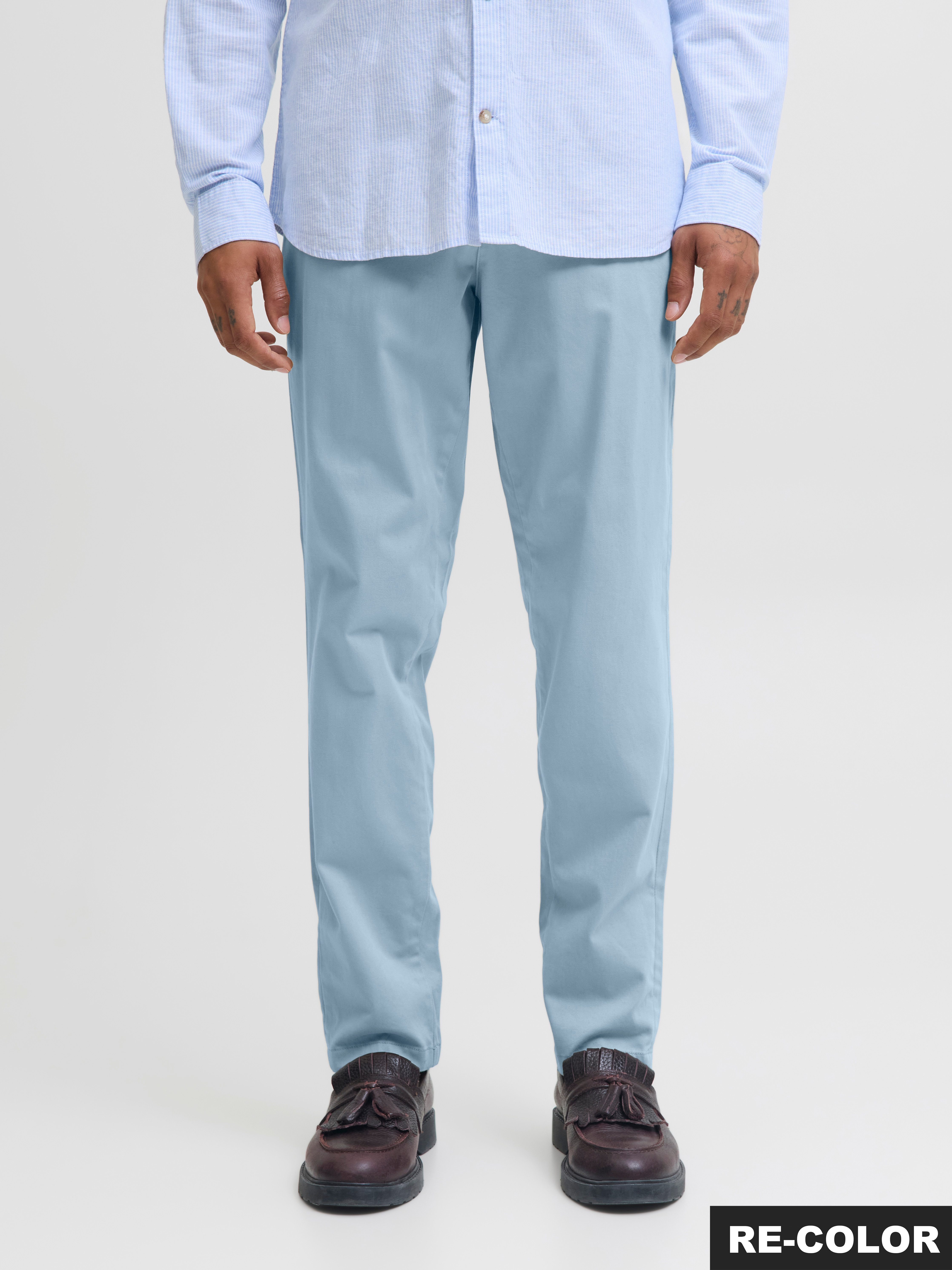 Chinos JPSTMARCO mit Stretchkomfort und schmalem Bein