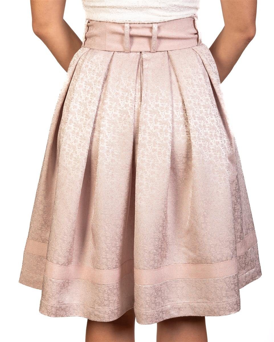Trachtl Dirndl DAMEN FALTENROCK LENA Rosa 40