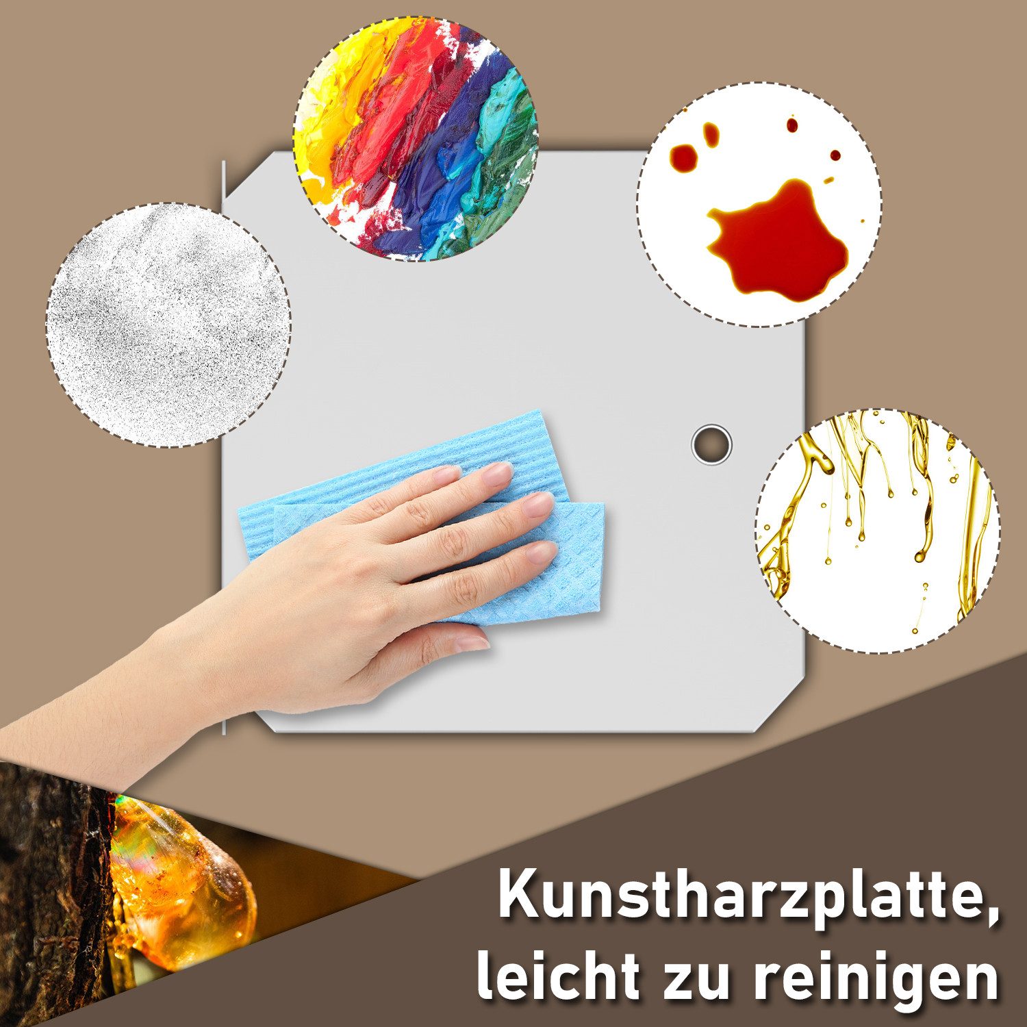 Clanmacy Kleiderschrank Kleiderschrank DIY Kombischrank, 20 Würfel Garderobe – Bild 5 von 5