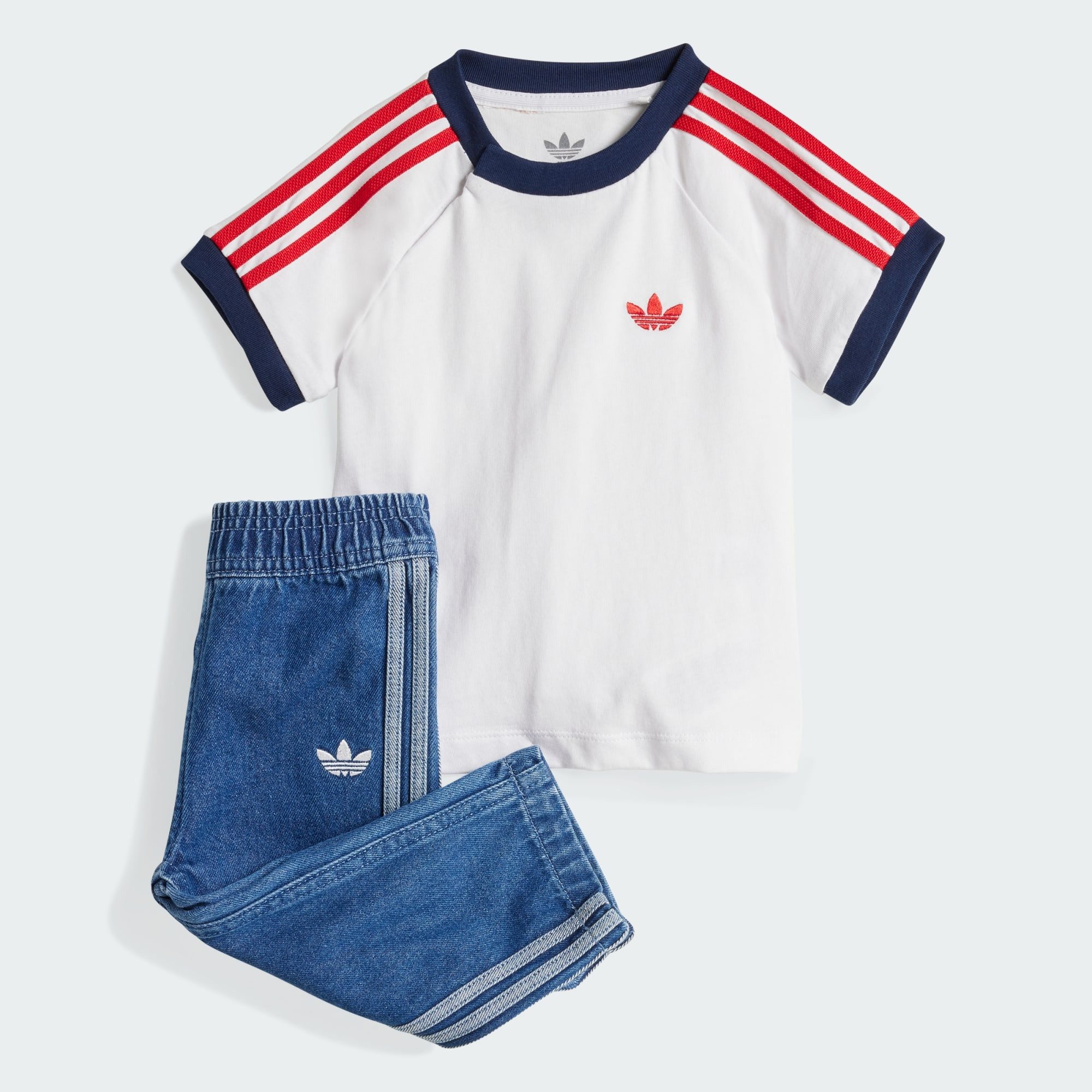 adidas Originals Jogginganzug DENIM KIDS T-SHIRT-SET (1-tlg)