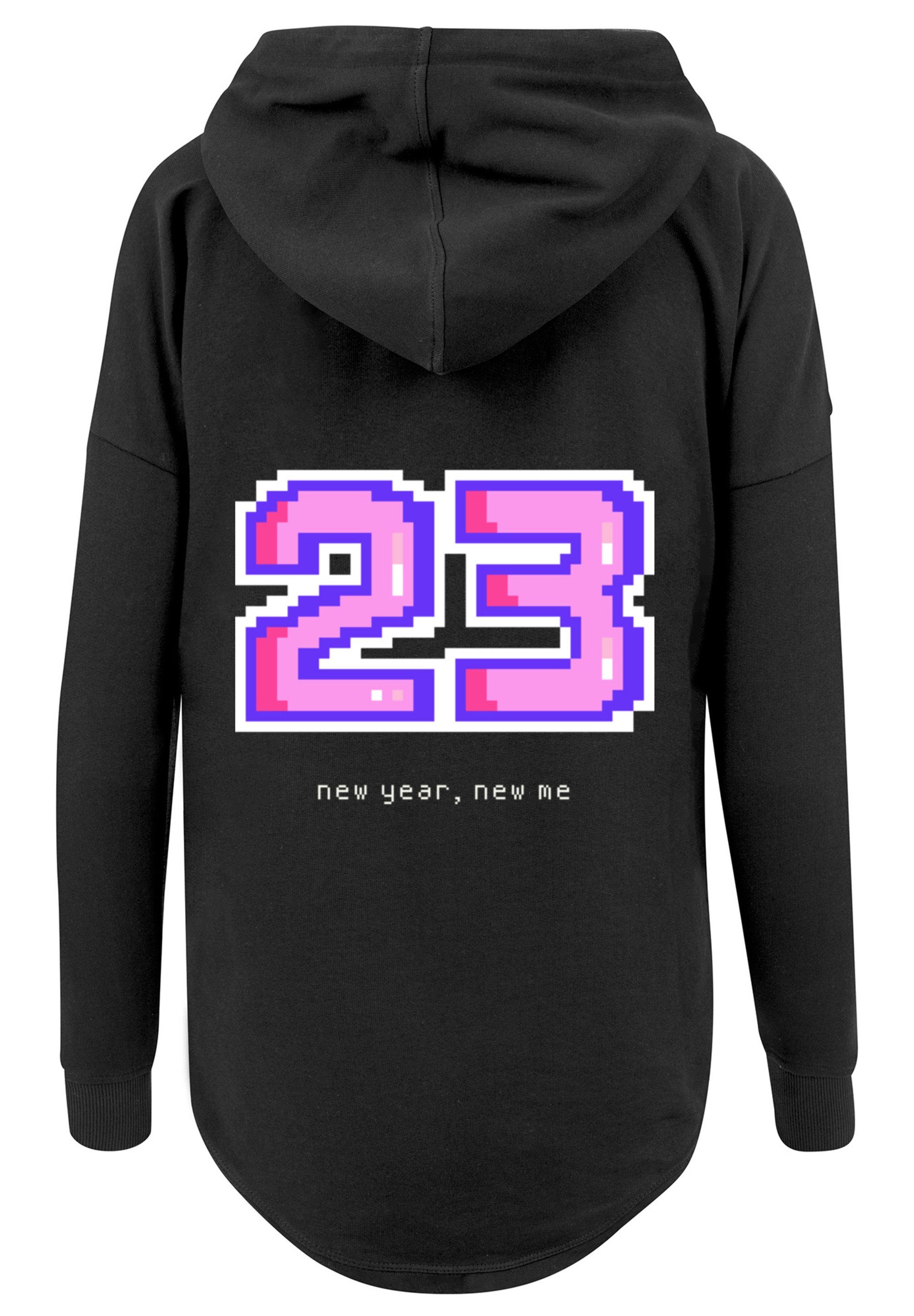 F4NT4STIC Kapuzenpullover SIlvester Party Happy People Only Print, Weiches  Baumwollmaterial (240 gsm)