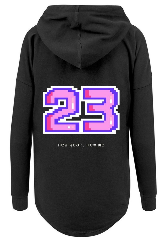 F4NT4STIC Kapuzenpullover SIlvester Party Happy People Only Print, Weiches  Baumwollmaterial (240 gsm)