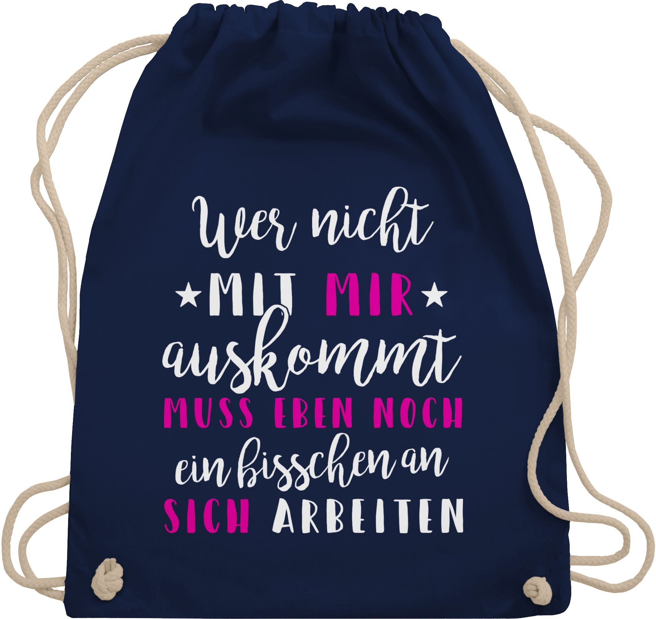Turnbeutel Wer mit mir nicht auskommt