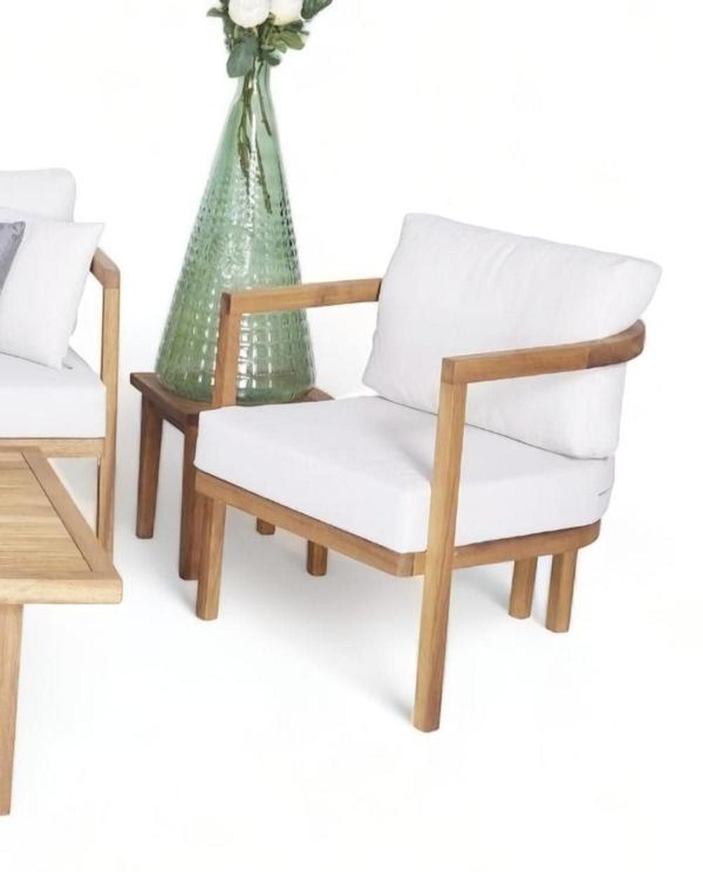 Gartenstuhl Gartensessel Polster Relaxsessel Balkon Terrasse Outdoor Lounge Stuhl