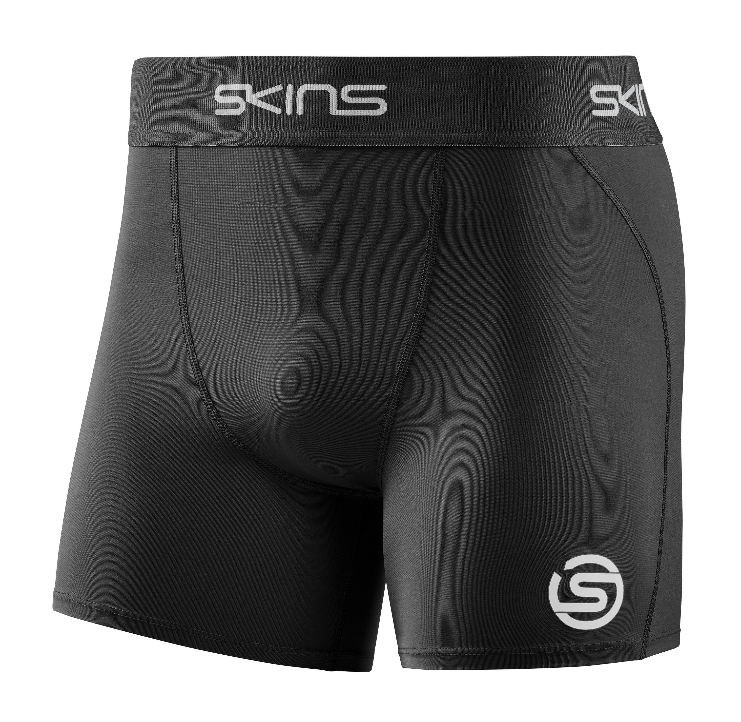 Skins S1 Lauftights black (1-tlg) Shorts