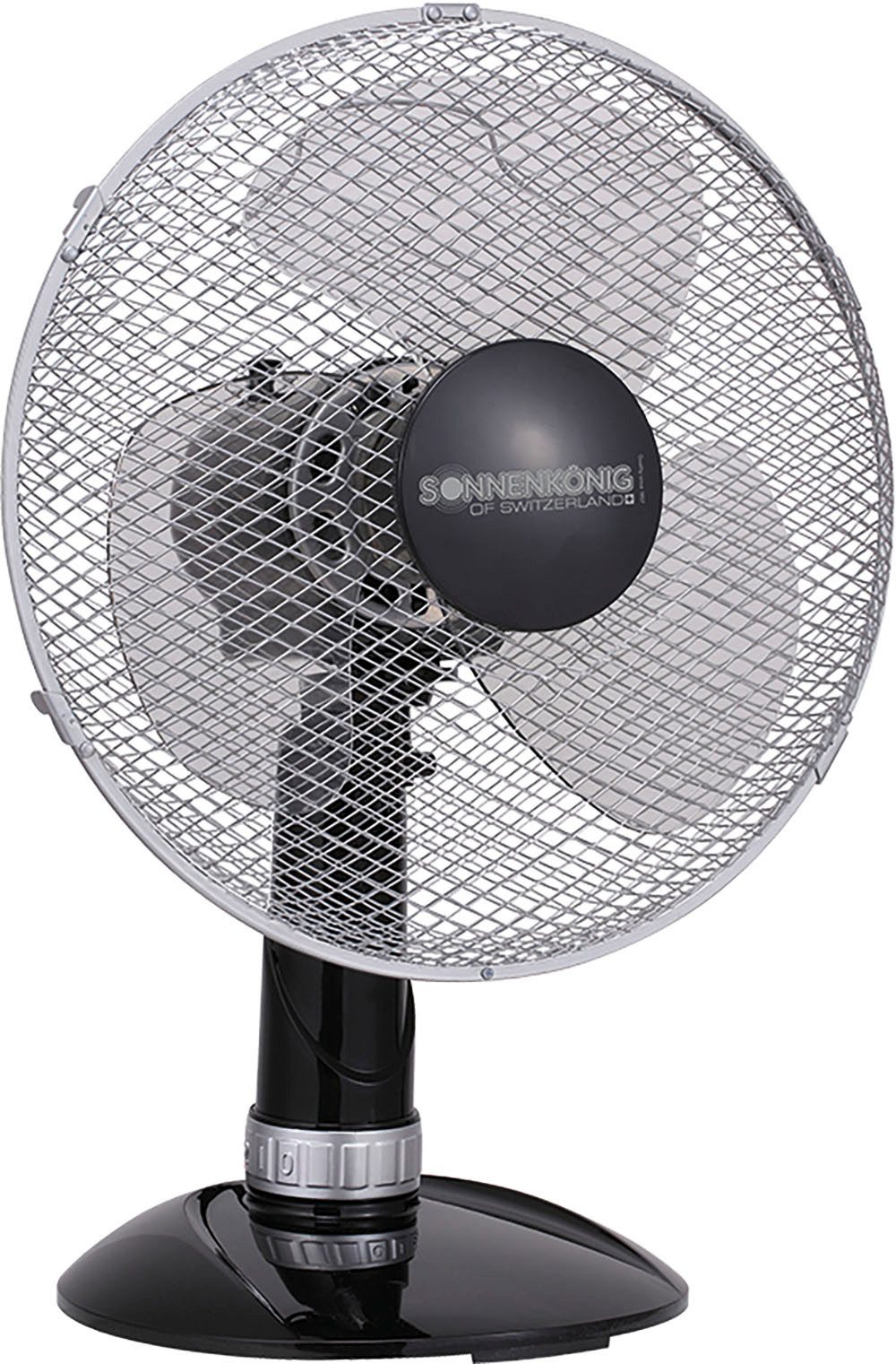 Sonnenkönig Tischventilator Black 12, Leistung 40W, schwenkbar, laufruhig, günstig online kaufen