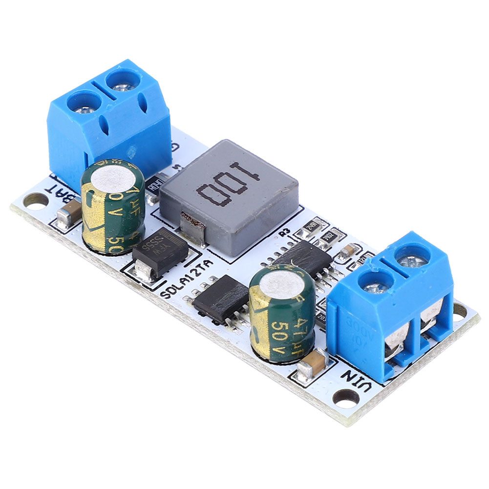 GARRYFIZH Солнечный контроллер заряда SDLA12Ta SDLA12TB MPPT-Lademodul für 12V 1-1000AH Blei-Säure-Batterien, Automatische Anpassung der Tiefenentladungstrommel, MPPT