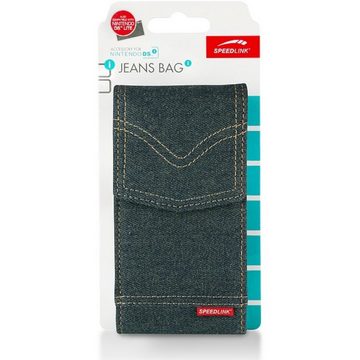 Speedlink Konsolen-Tasche JEANS BAG Tasche Schutz-Hülle Case Etui Blau, Cover Schutz-Hülle passend für Nintendo 3DS DSi DS Lite etc