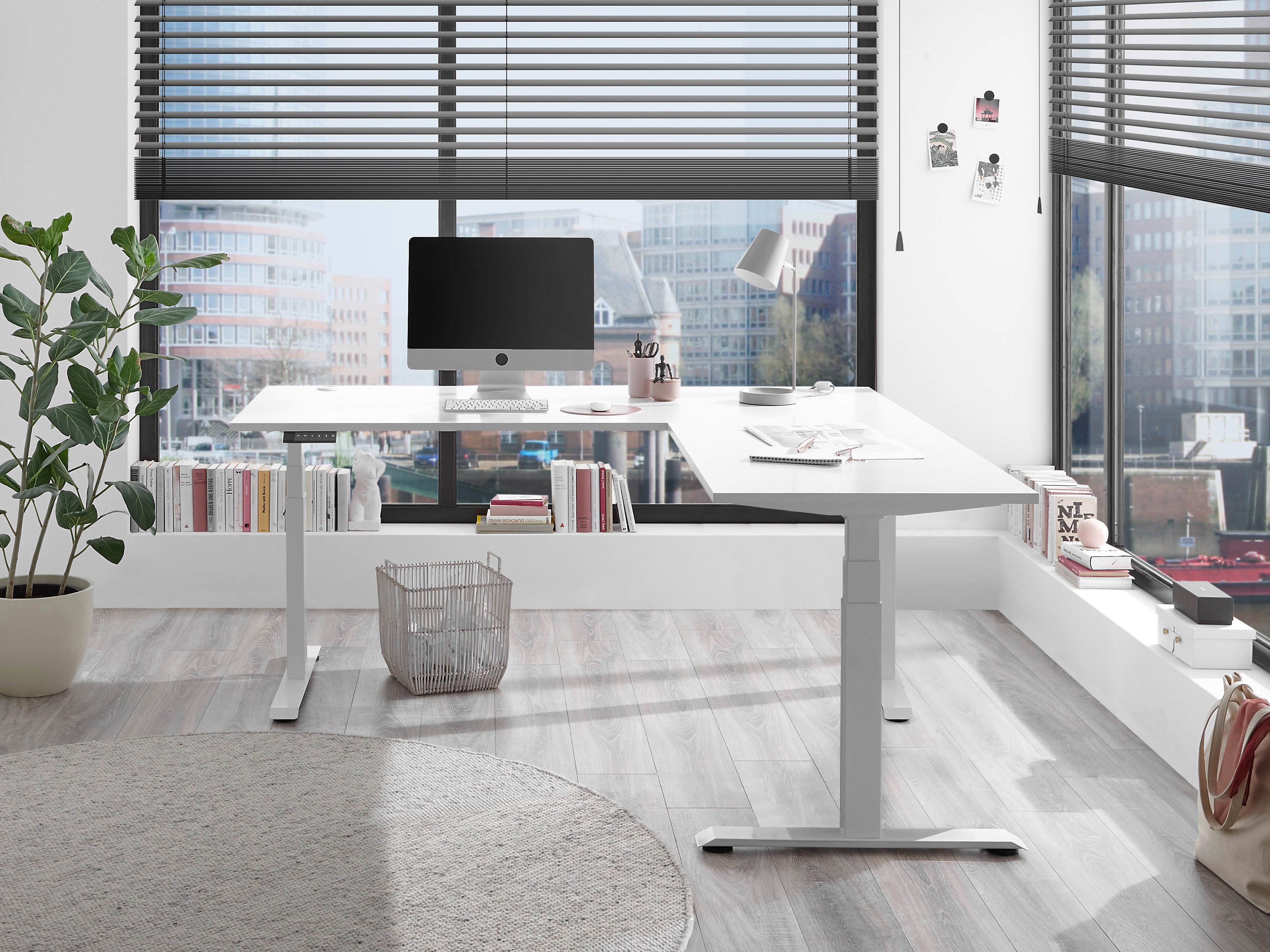 BEGA OFFICE Eckschreibtisch Ben (1-St), elektrisch günstig online kaufen