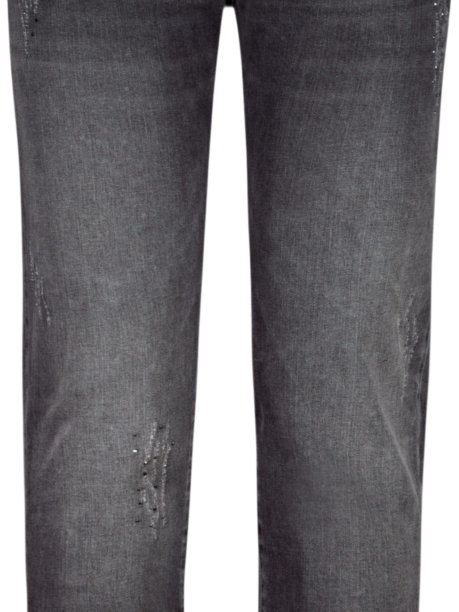 Monari 5-Pocket-Jeans grau,Casual,Baumwolle,Unifarben,Regular Fit,Mittel