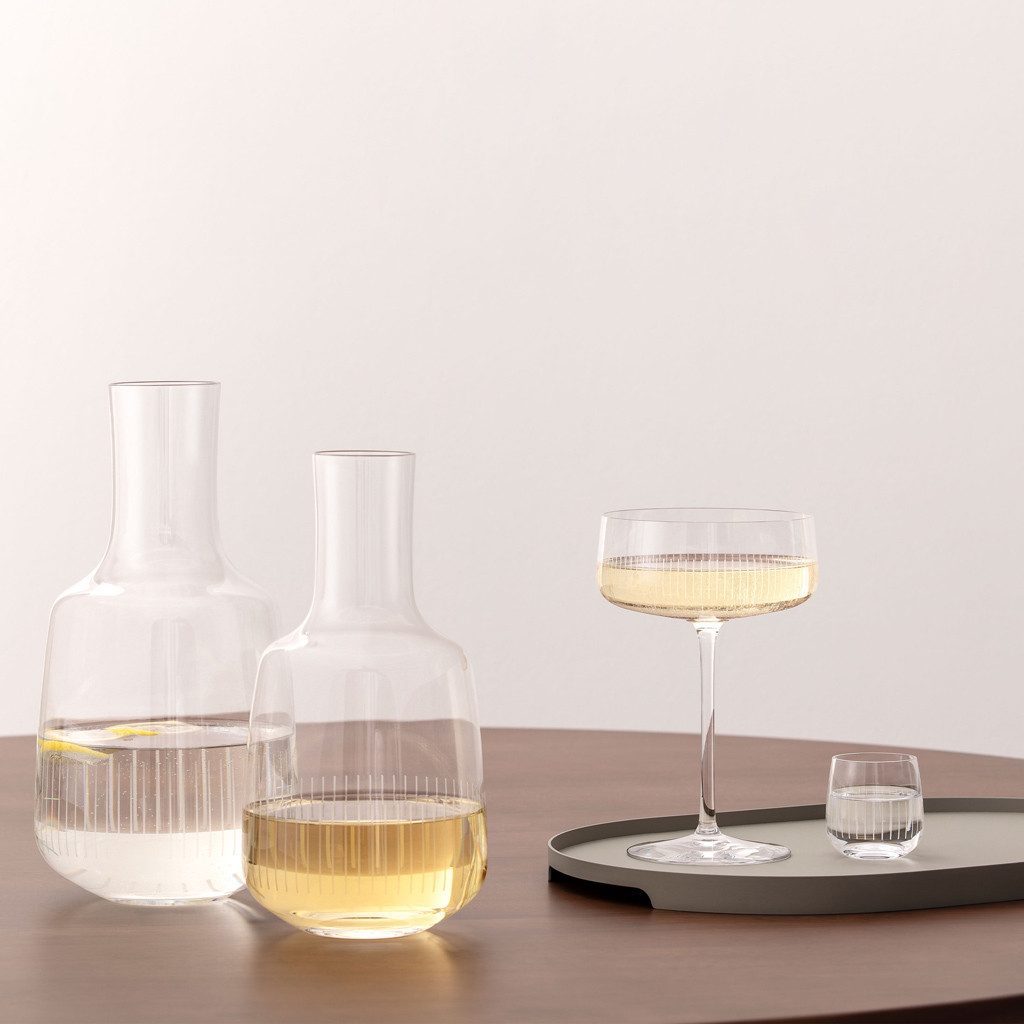 Villeroy & Boch Sektglas Afina Sekt-/Champagnerschale, 4 Stück 166mm, 4-tlg., Glas, Kristallglas, 4 Stck, spülmaschinenfest, Made in Germany