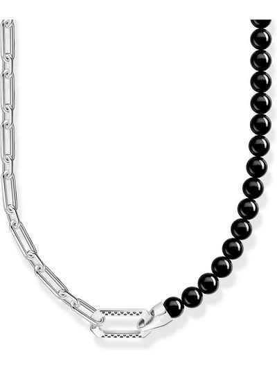 THOMAS SABO Silberkette Thomas Sabo Unisex-Kette 925er Silber Onyx