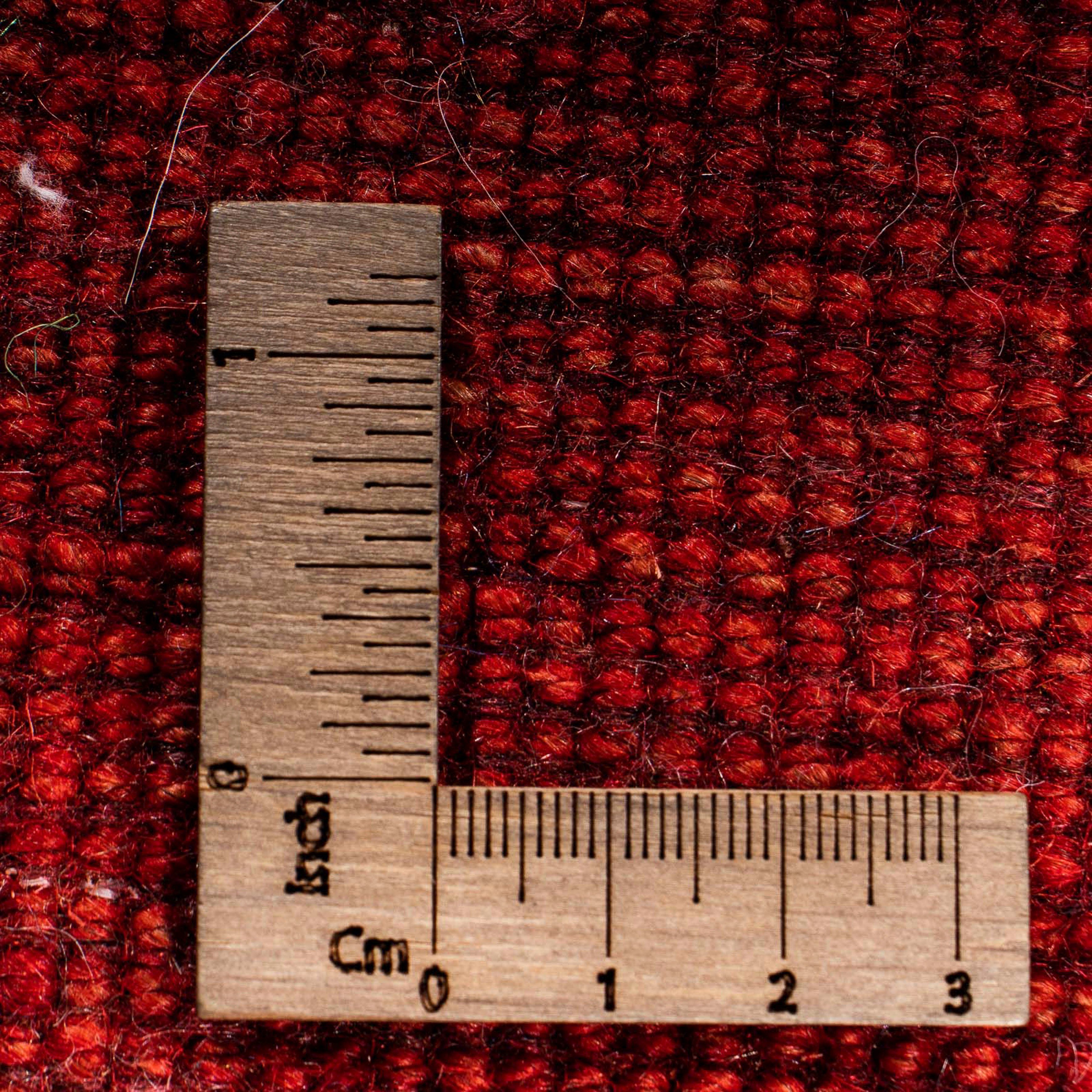 Wollteppich Gabbeh - Perser Handgeknüpft, Loribaft mit morgenland, Einzelstück cm dunkelrot, Zertifikat rechteckig, mm, Wohnzimmer, - x - Höhe: 60 83 12