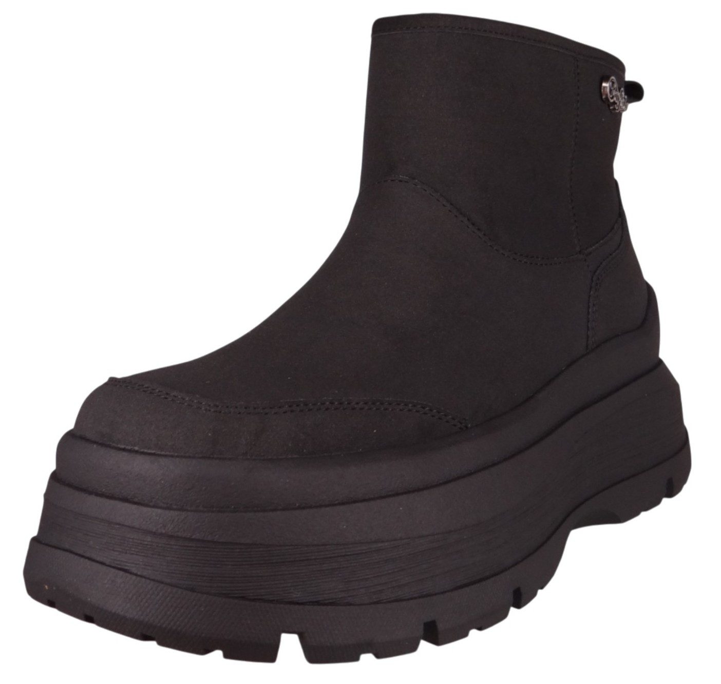 1270146 Olympia Pull on Lo Warm Black Stiefelette
