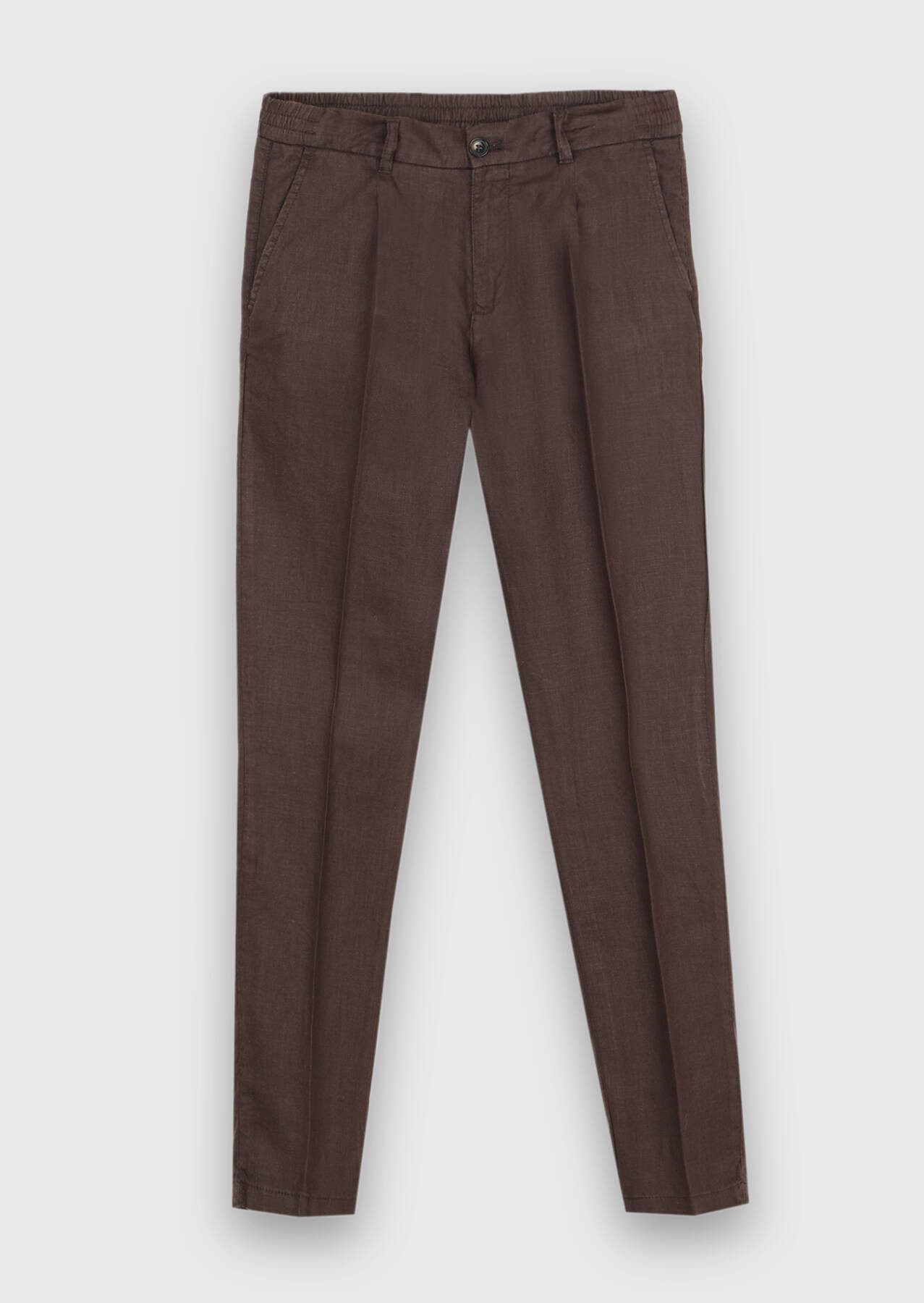 Jogger Pants Braune Leinen Jogginghose 100% weich