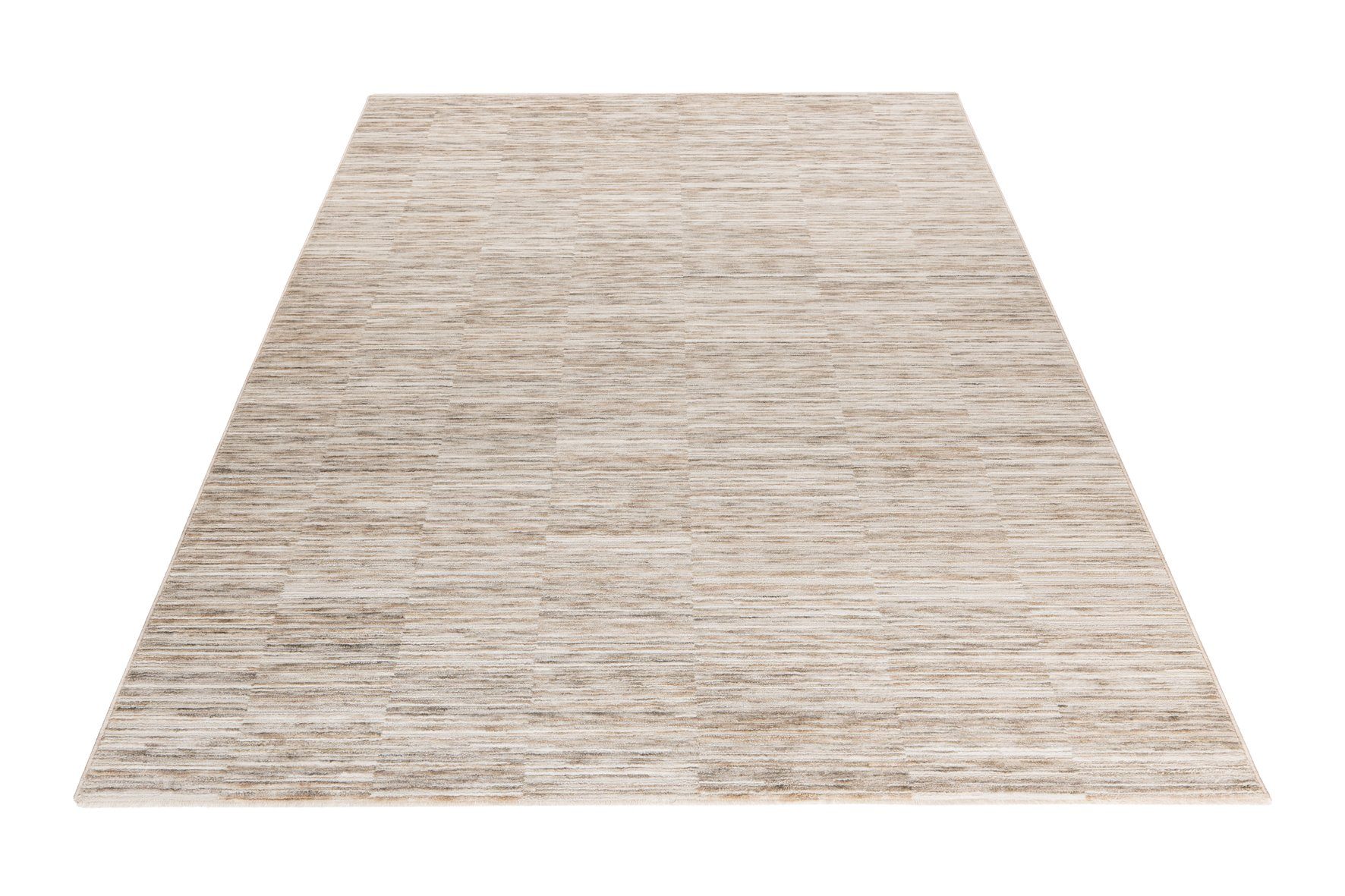 Obsession Teppich My Everest 425, rechteckig, Höhe: 7 mm, abstrakt gemustert, mit Fransen, Vintagedesign