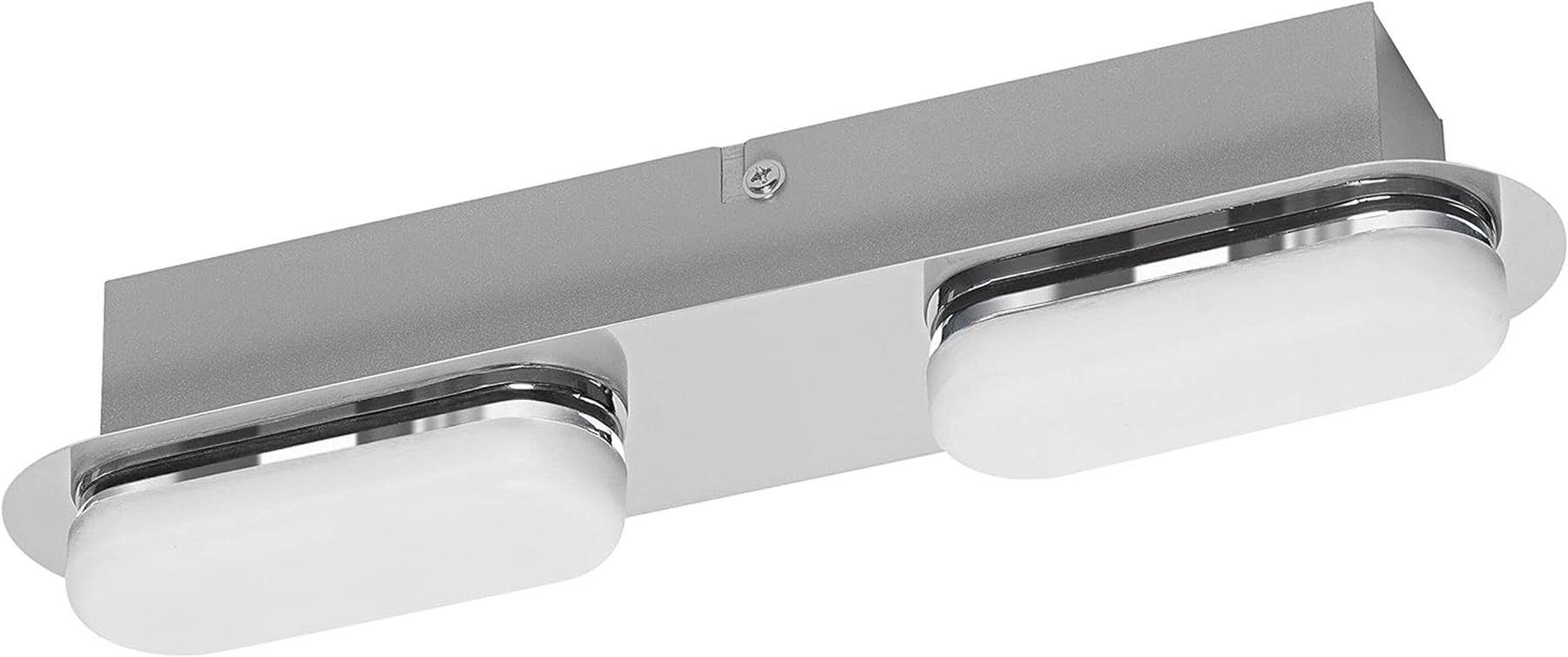 Ledvance LED Einbauleuchte Ledvance Smart LED Badezimmerlampe chrome, 15W,30 cm, Smart LED, Warmweiß