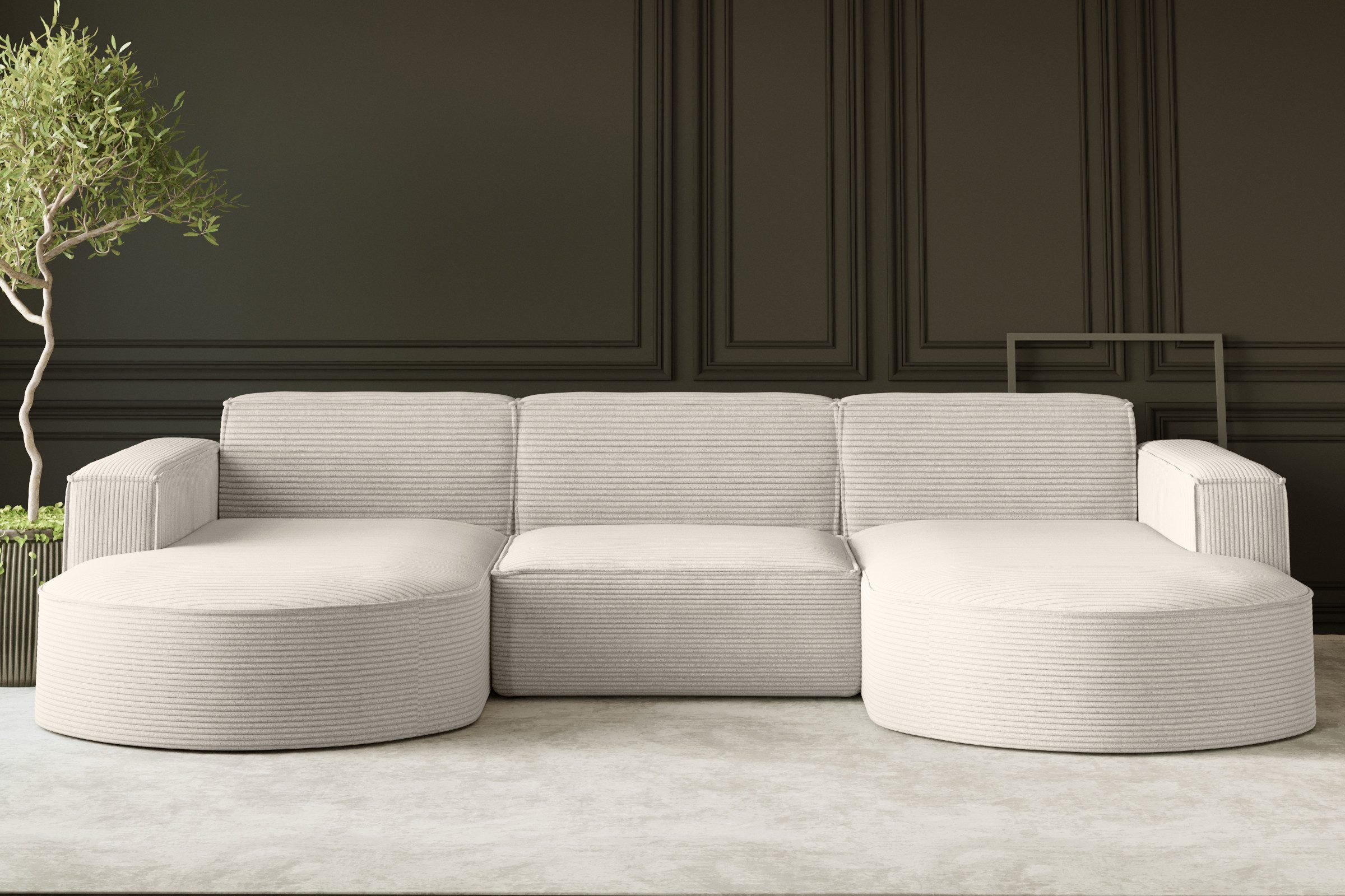 Kaiser Möbel Ecksofa Sofa U form, günstig online kaufen
