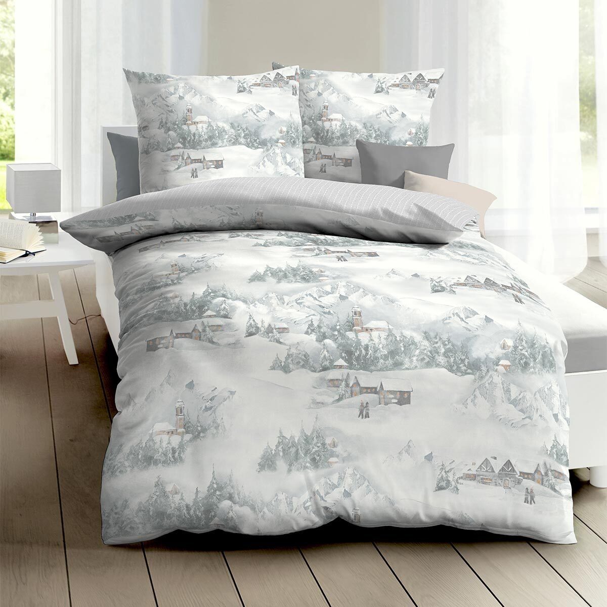 TRAUMSCHLAF Bettwäsche Cozy, Biber, 2 teilig, wunderbar kuschelige Biber Be günstig online kaufen