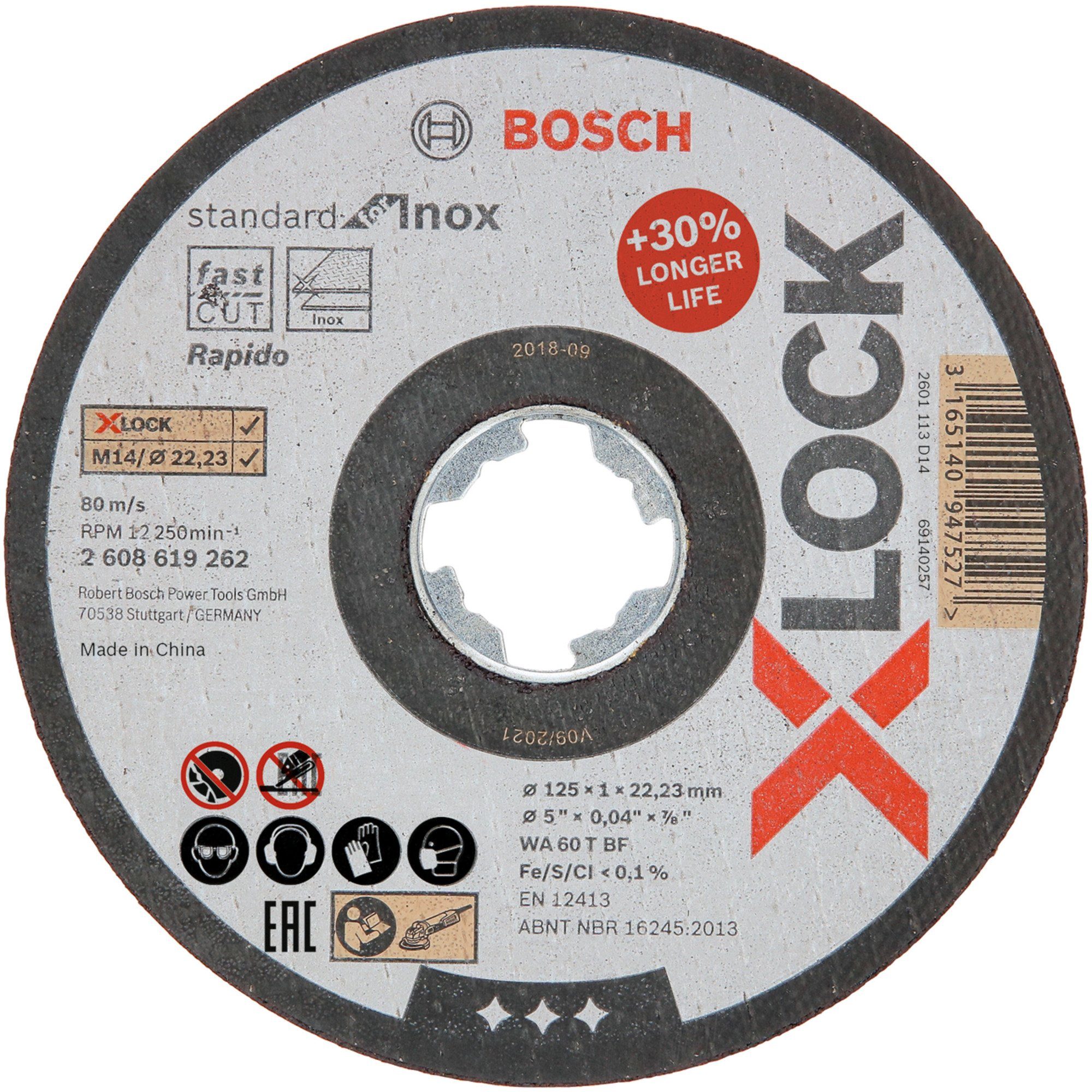 Bosch Professional Trennscheibe Bosch Professional PRO Stainless Steel and Metal, Ø 125 mm
