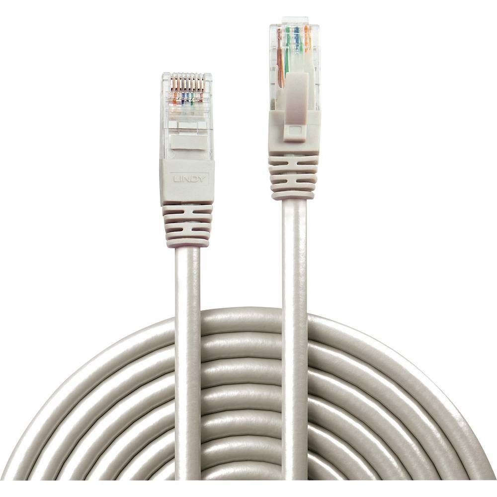 Lindy Cat.6 U/UTP Kabel,5m 48005 LAN-Kabel, mit Rastnasenschutz