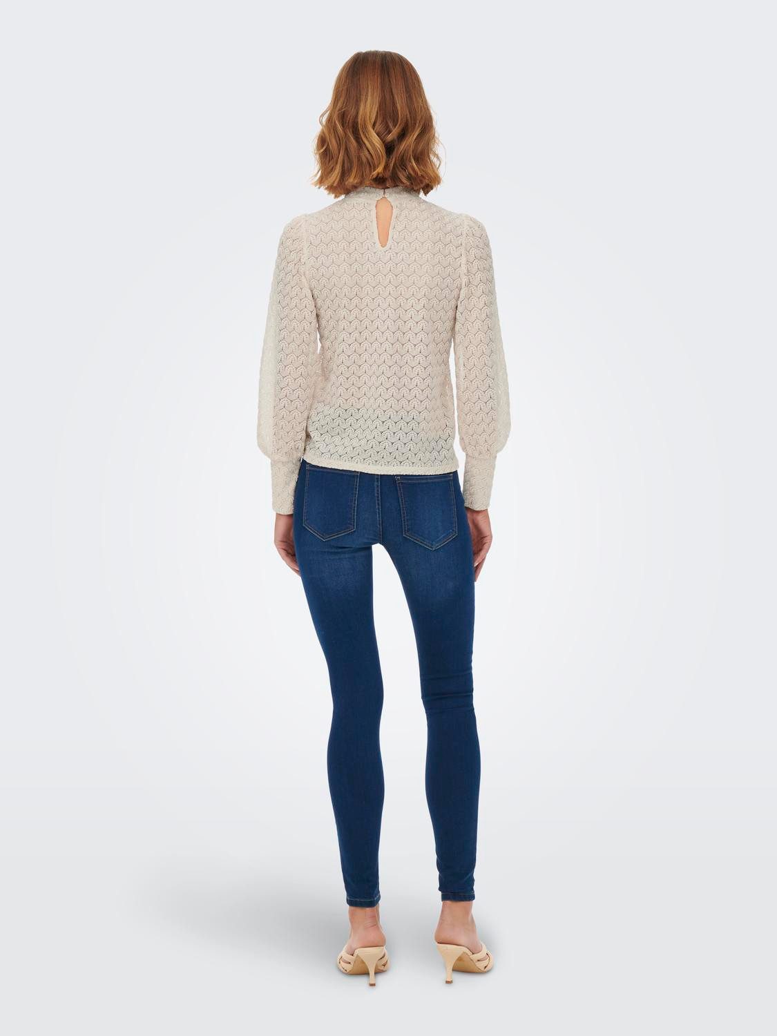 JACQUELINE de YONG Blusenshirt hoch geschlossen günstig online kaufen