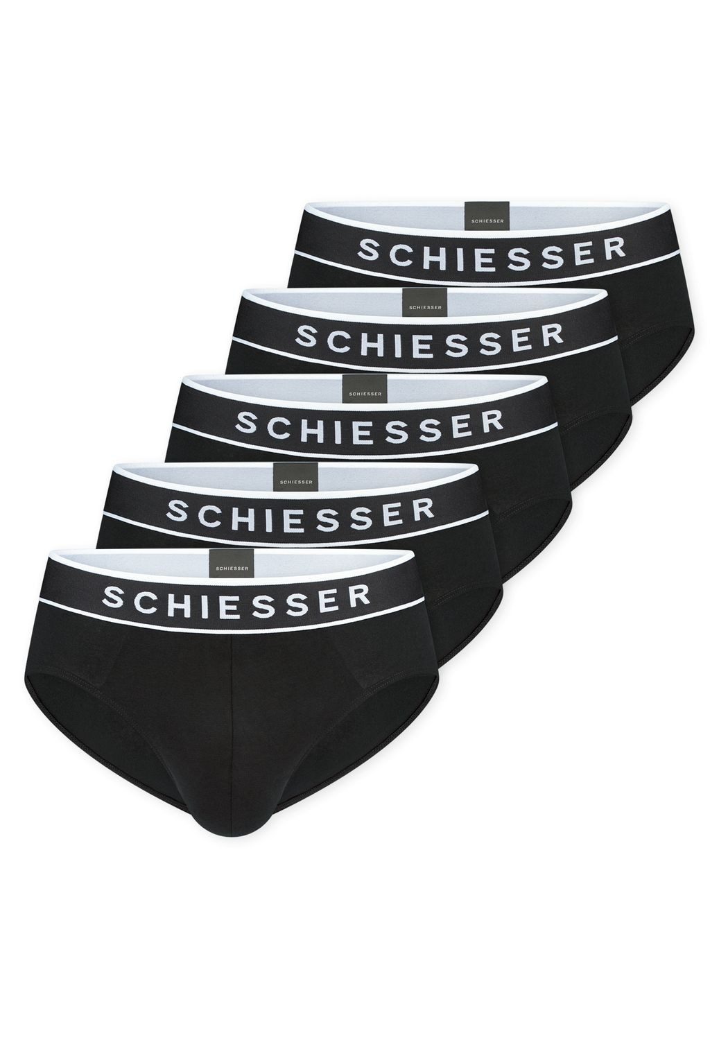 Schiesser Slip 95/5 - Organic Cotton (Sparpack, 5-St., 5er-Pack) sportliche günstig online kaufen