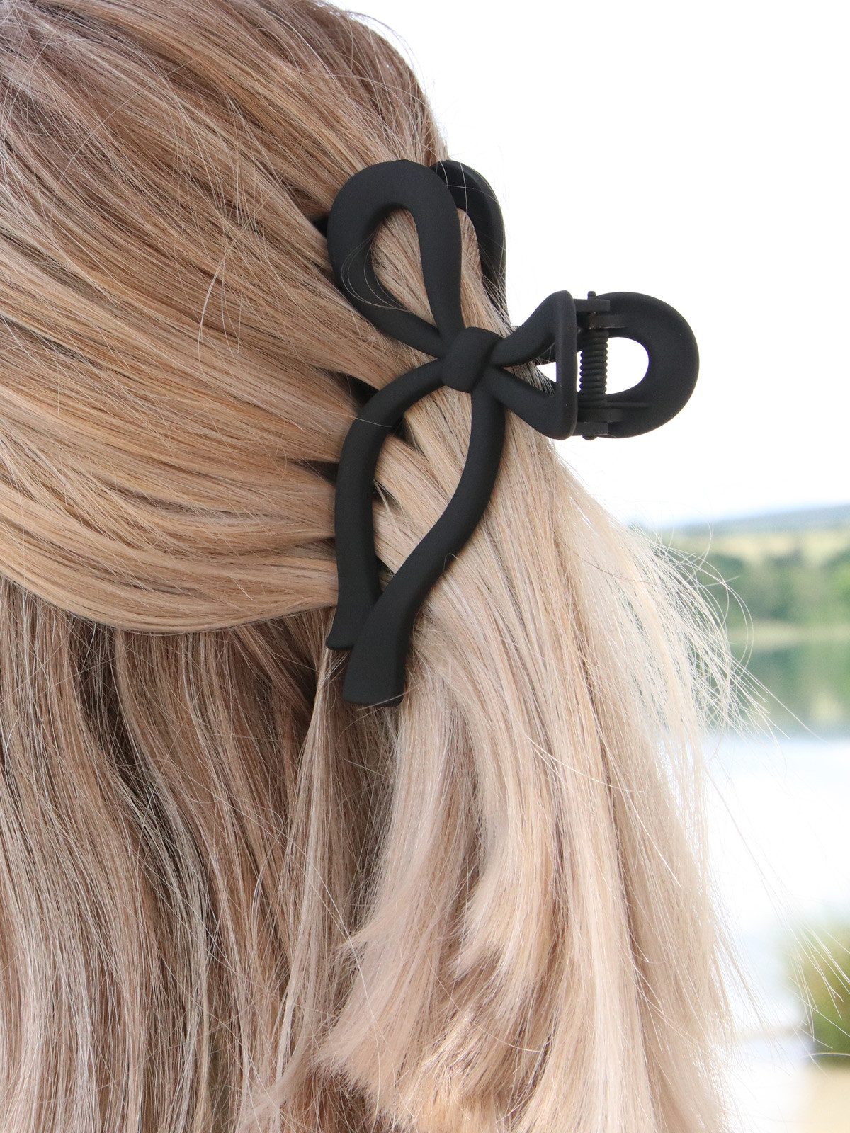 styleBREAKER Haarspange, 1-tlg., Haarklammer Schleife