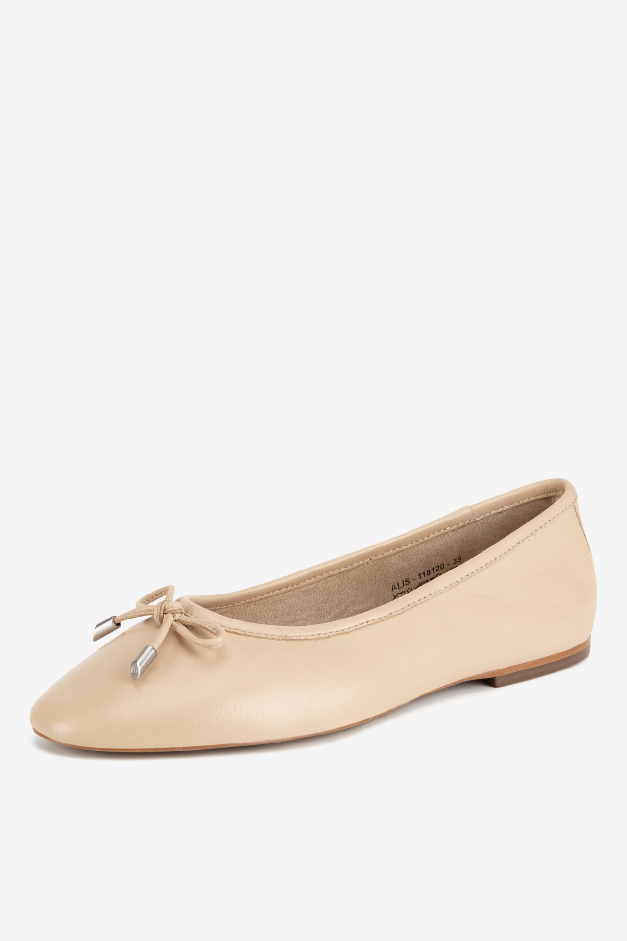 GINO ROSSI Gino Rossi ALIS‑118120 – Klassische Damen-Ballerinas aus Echtleder Ballerina Schleife, leicht, klassisch