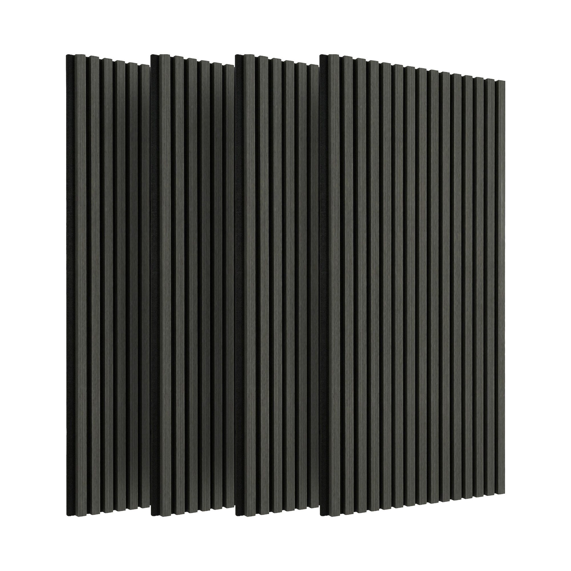 IZODEKOR 3D Wandpaneel Akustikpaneele in Holzoptik mit Filz – Schalldämmung & Raumakustik, BxL: 60x120 cm, 0,72 qm, (Set, Akustikpaneele als Set) schallabsorbierend, flexibel zuschneidbar, einfache Montage