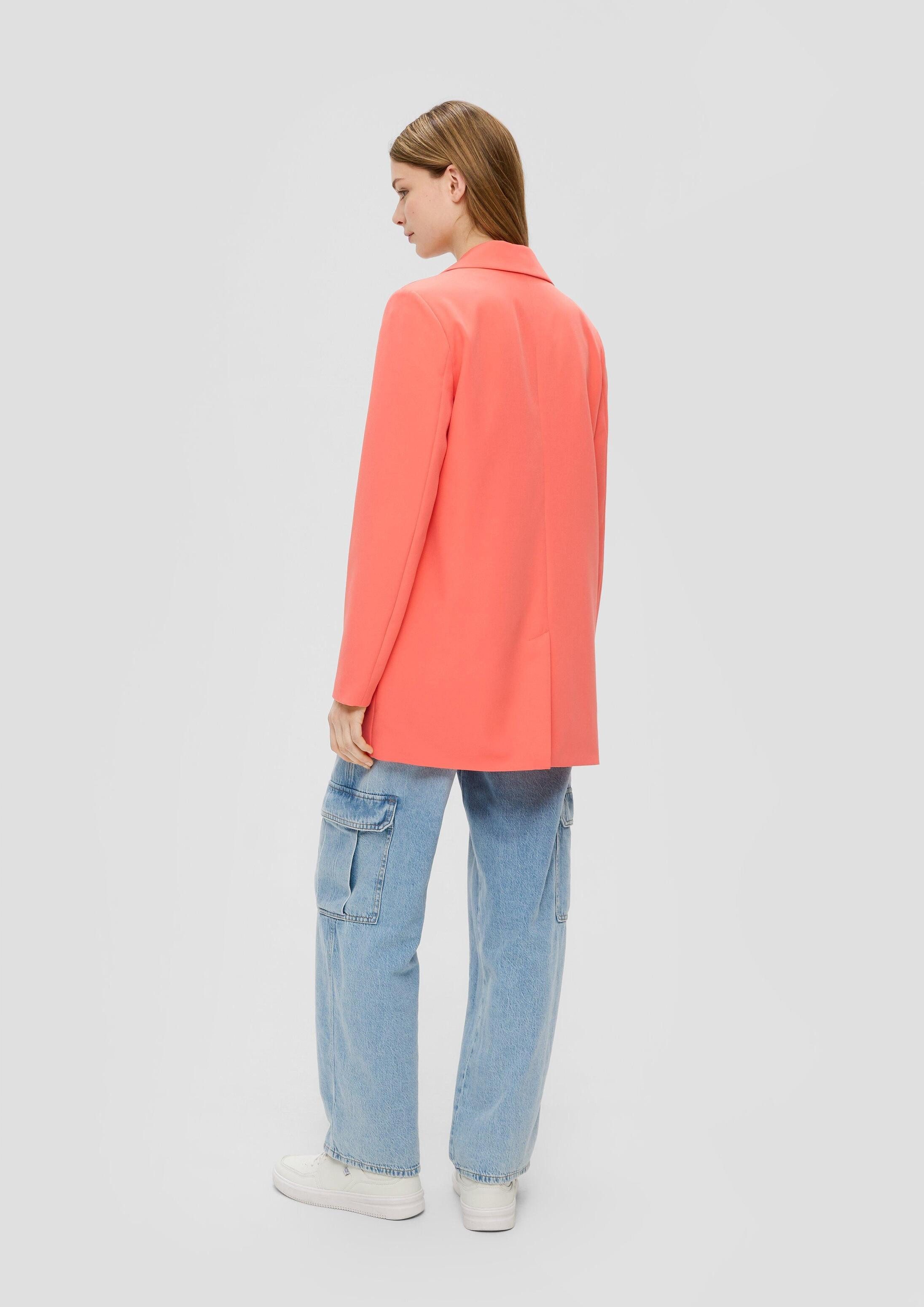 QS Jackenblazer Indoor-Blazer Longblazer mit Taftfutter