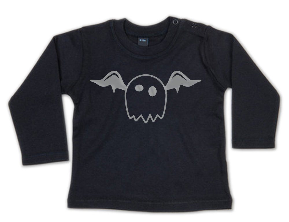 G-graphics Longsleeve Kleiner Geist Baby Sweater, Baby Longsleeve T, mit Print / Aufdruck, Perfekt zu Halloween
