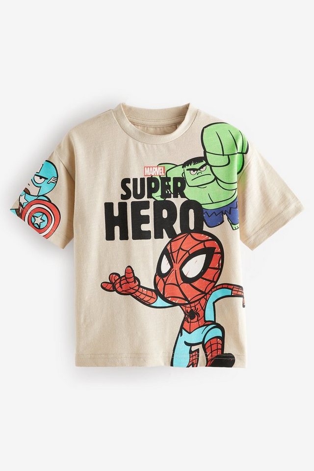 Next Marvel mit von T-Shirt (1-tlg) Superhelden T-Shirt